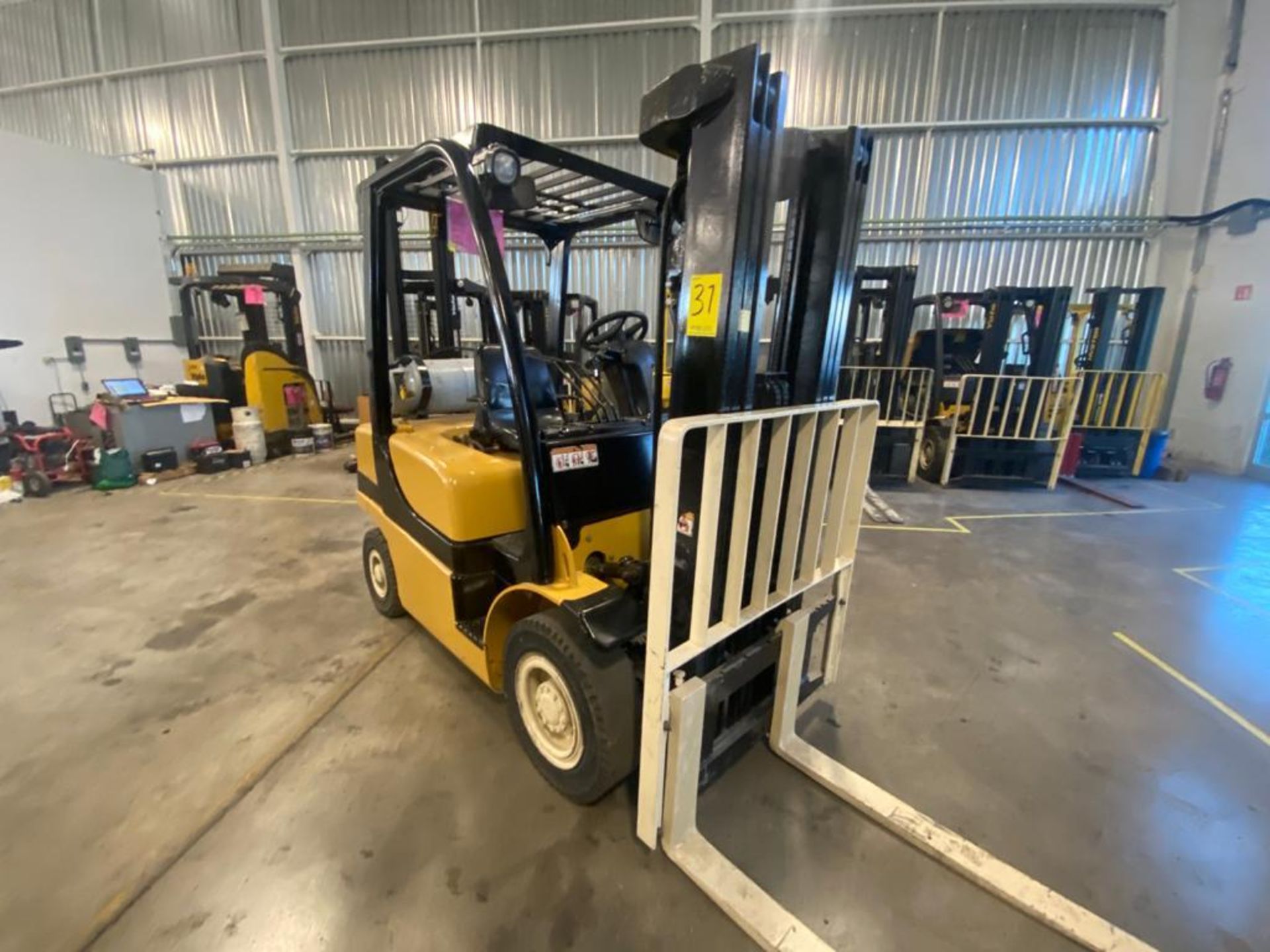 2014 YALE FORKLIFT, MODEL GP050VXNVAE084, S/N C875V02891M - Image 9 of 27