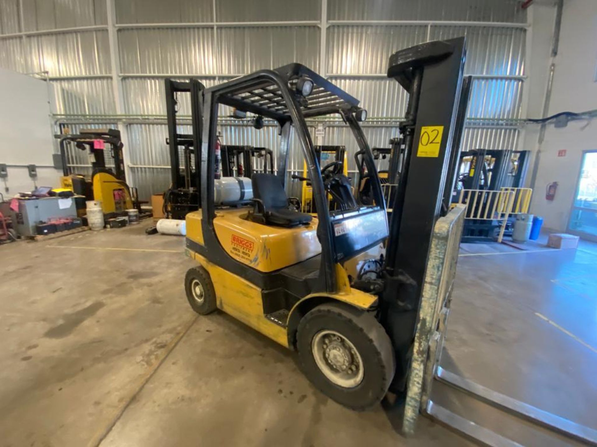 2014 YALE FORKLIFT, MODEL GLP050VXNVAE084, S/N C875V03246M - Image 11 of 31