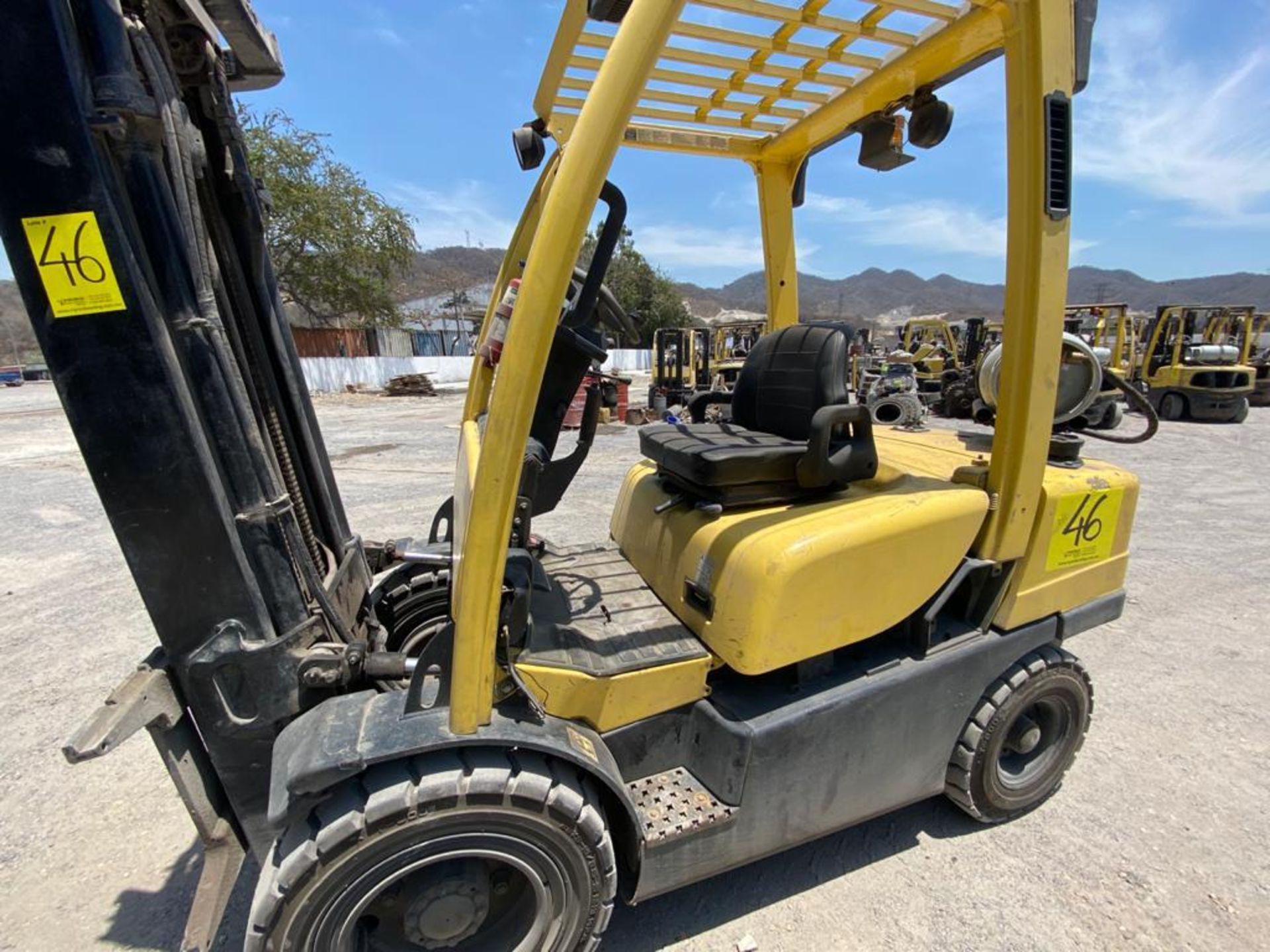 2012 HYSTER FORKLIFT, MODEL H60FT, S/N L177V10207K - Image 40 of 42