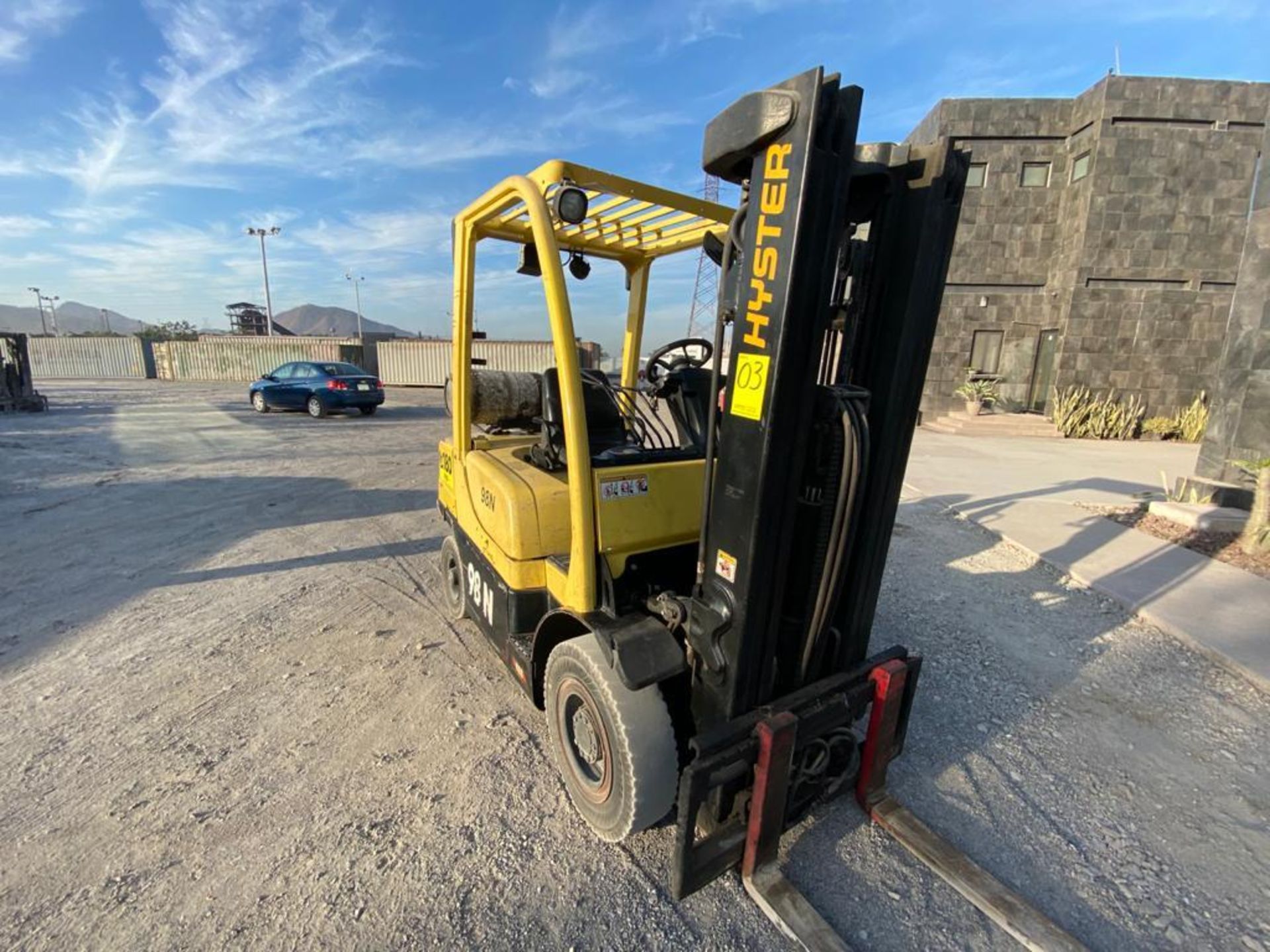 2015 HYSTER FORKLIFT, MODEL H50FT, S/N P177V02698N - Image 10 of 32