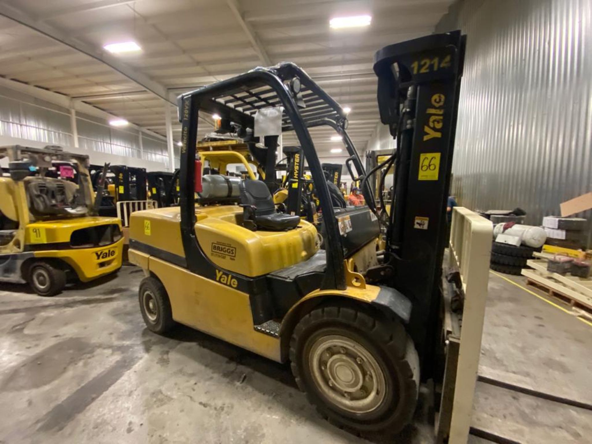 2010 YALE FORKLIFT, MODEL GP120VX, S/N G813V02280H - Image 20 of 38