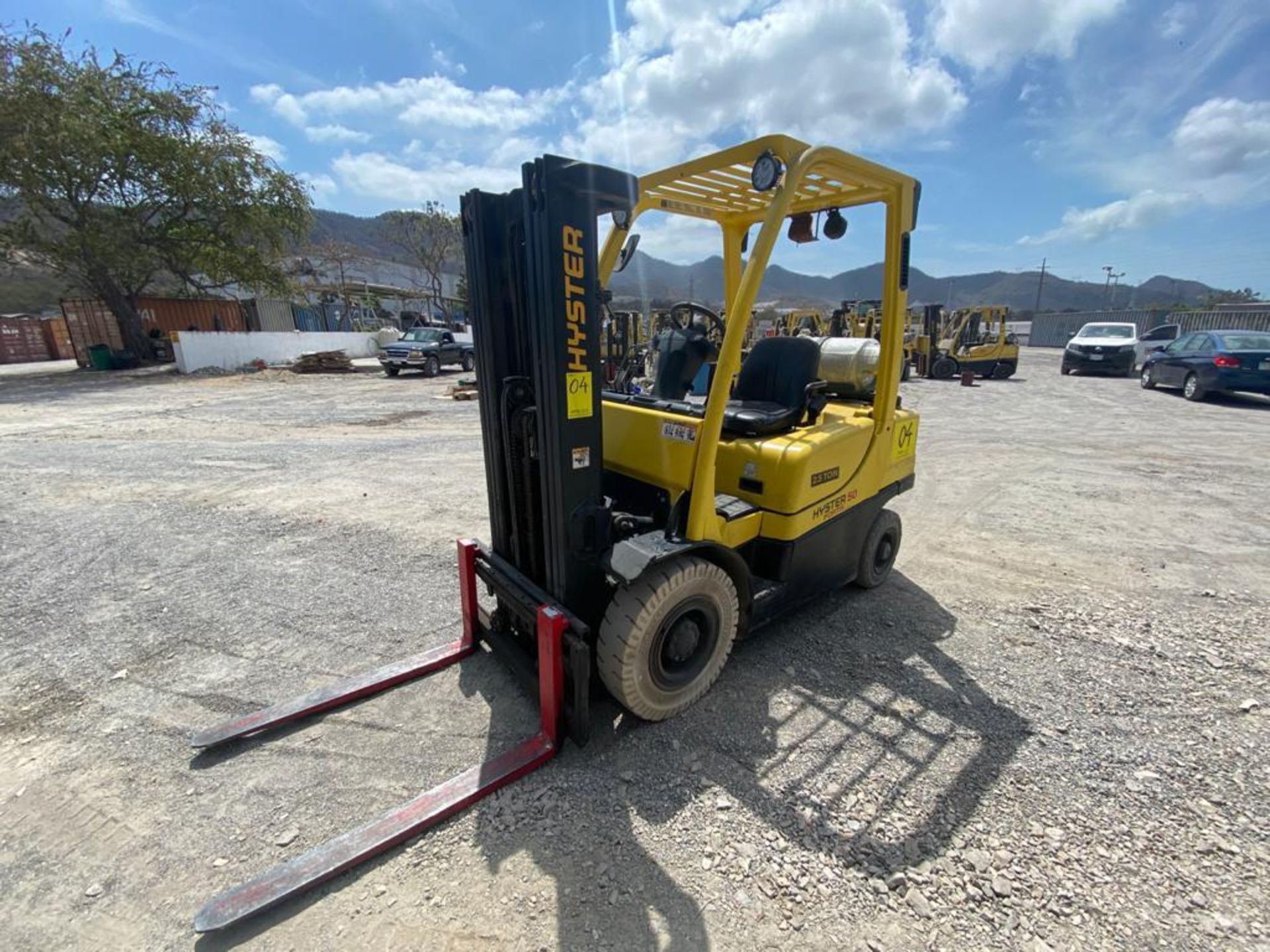 2011 HYSTER FORKLIFT, MODEL H50FT, S/N L177V07074J - Image 7 of 38