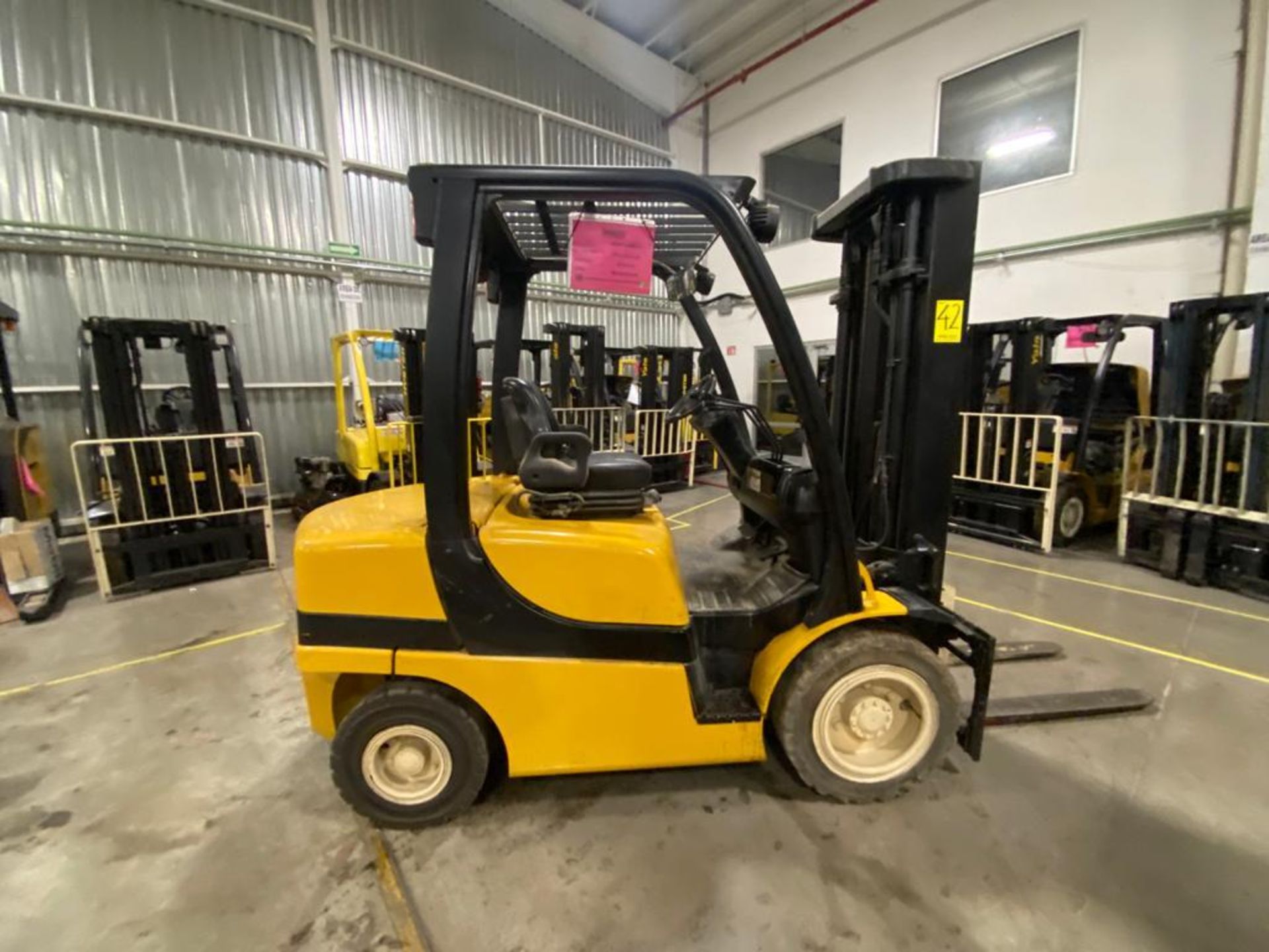 2012 YALE FORKLIFT, MODEL GP060VX, S/N B875V10610K - Image 7 of 35