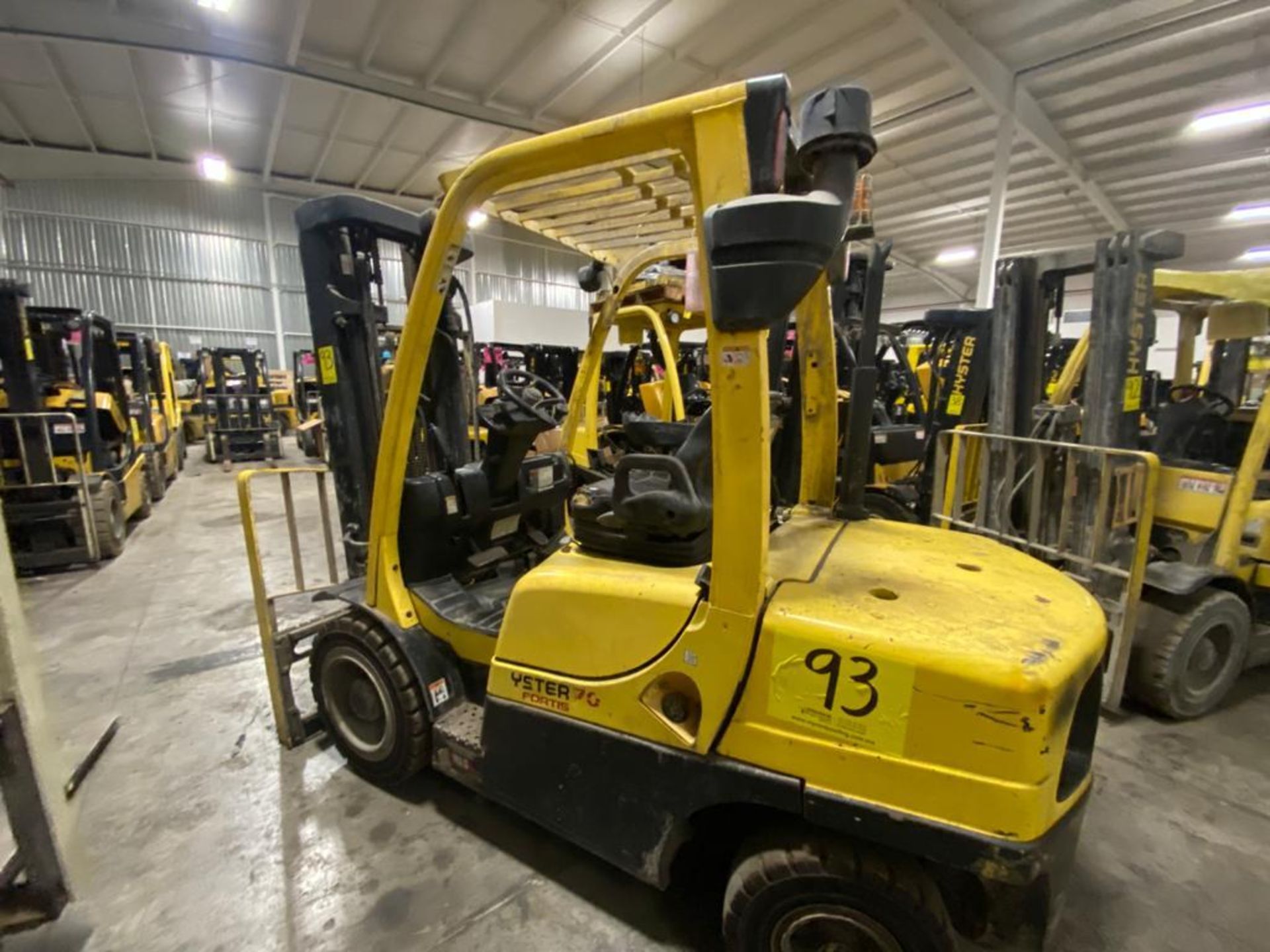 2014 HYSTER FORKLIFT, MODEL H70FT, S/N N177V03333M - Image 25 of 28