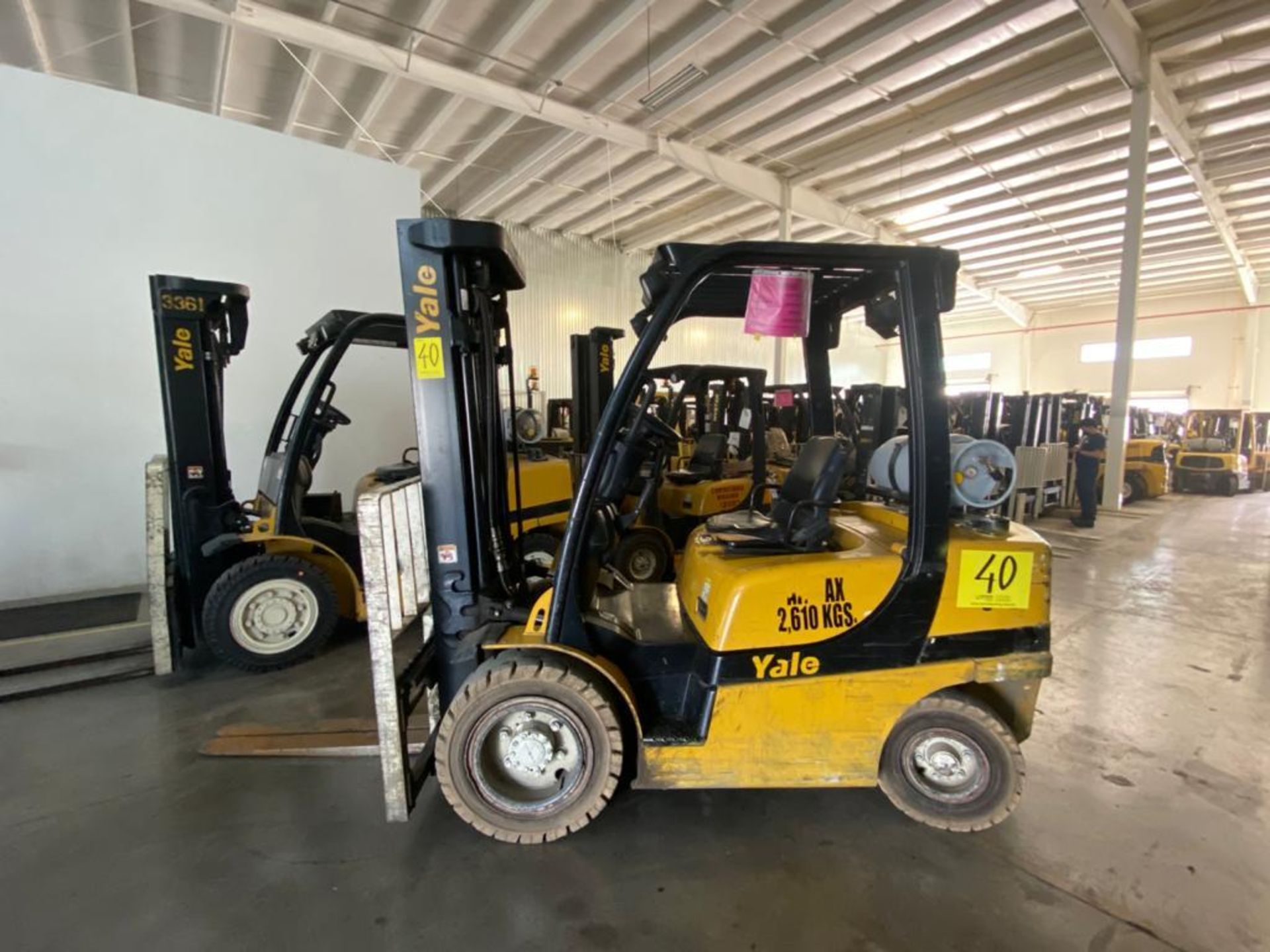 2016 YALE FORKLIFT, MODEL GP060VX, S/N D875V05152P - Image 3 of 21