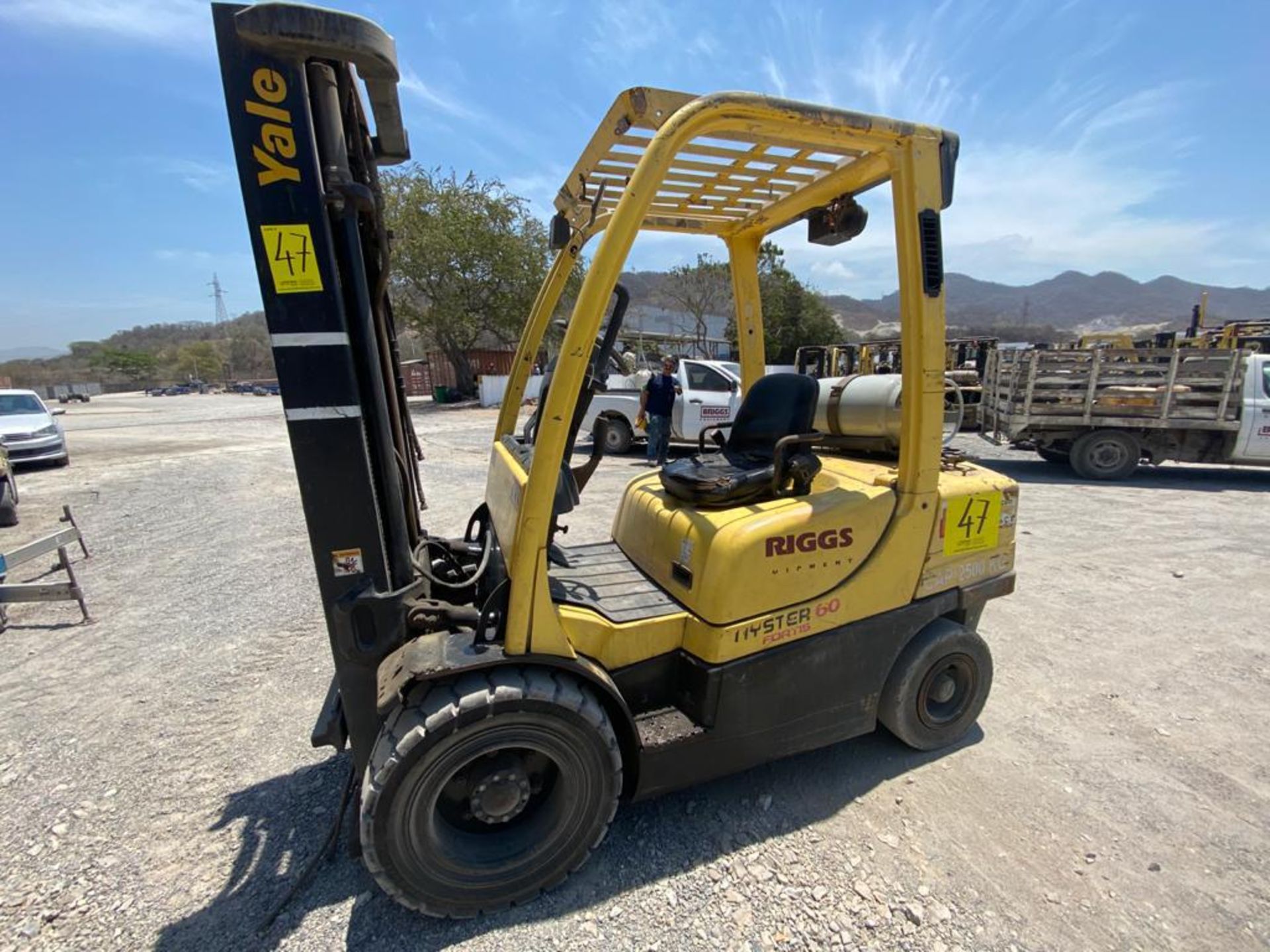 2012 HYSTER FORKLIFT, MODEL H60FT, S/N L177V10208K - Image 3 of 35