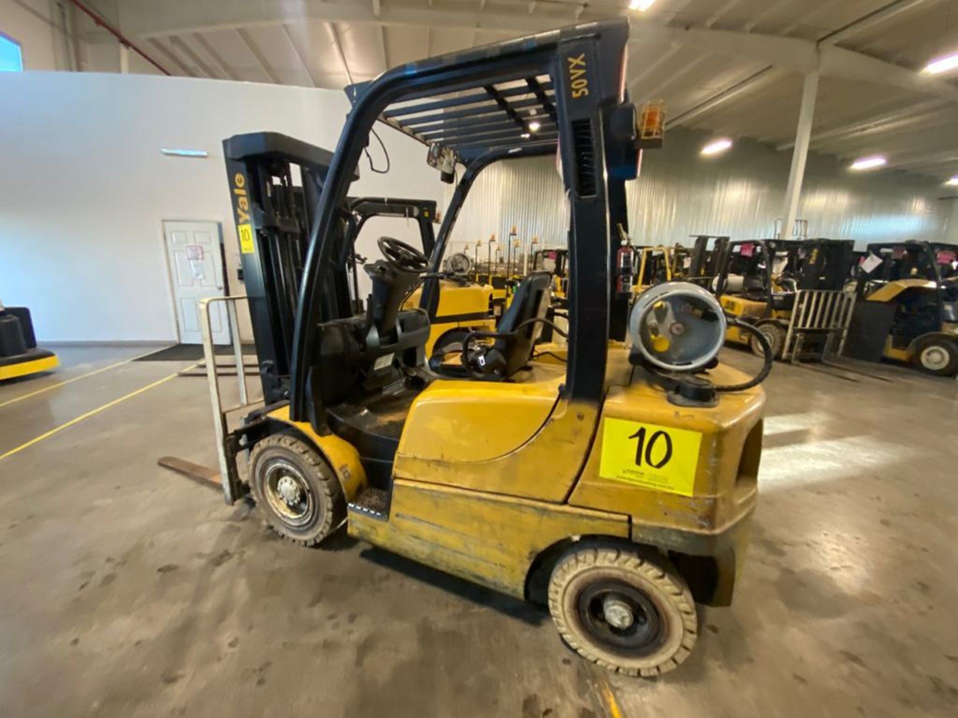 2013 YALE FORKLIFT, MODEL GP050VX, S/N B875V13259L - Image 3 of 24