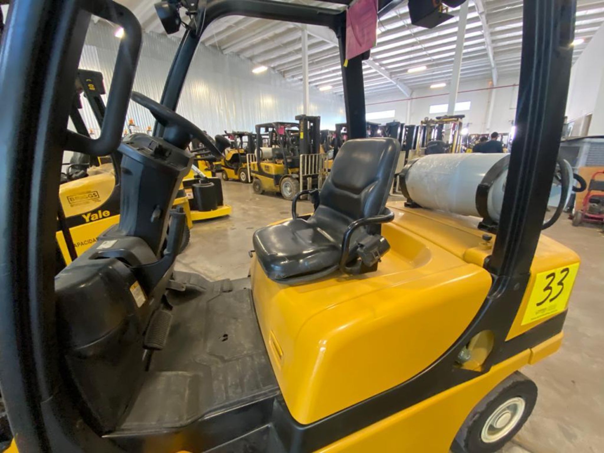 2014 YALE FORKLIFT, MODEL GP050VXNVAE084, S/N C875V02892M - Image 10 of 20