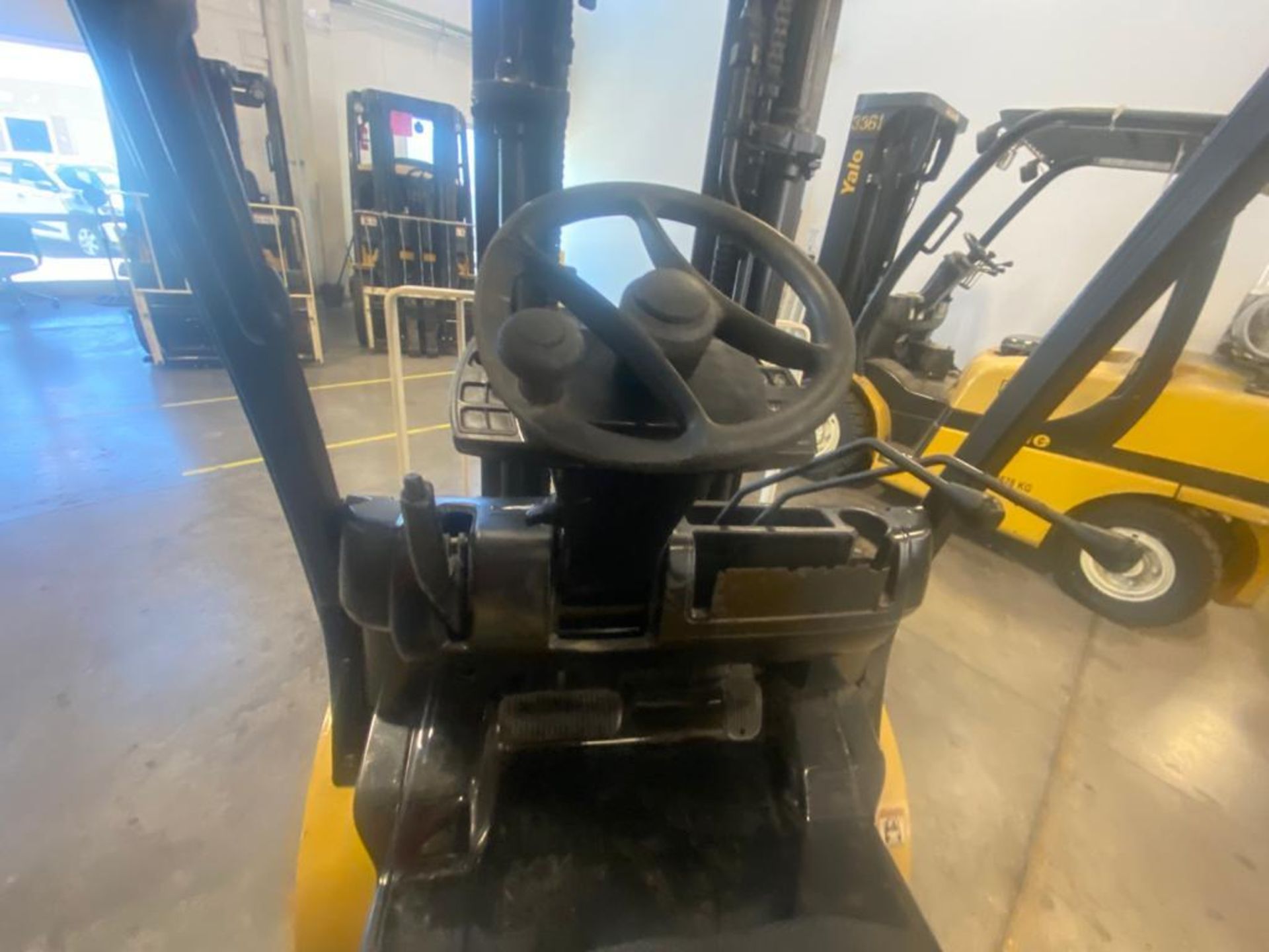 2012 YALE FORKLIFT, MODEL GLP040VXNVRE084, S/N B875V11513K - Image 25 of 30