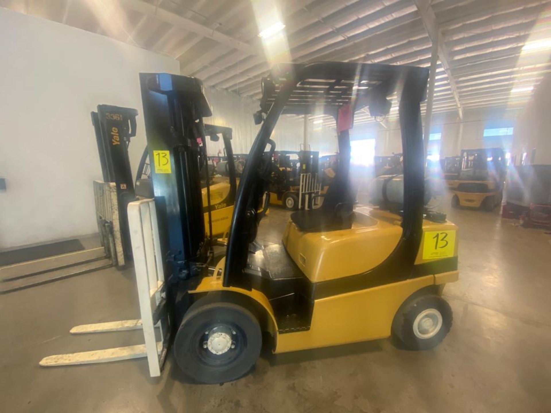 2014 YALE FORKLIFT, MODEL GLP050VXNVAE084, S/N C875V03244M