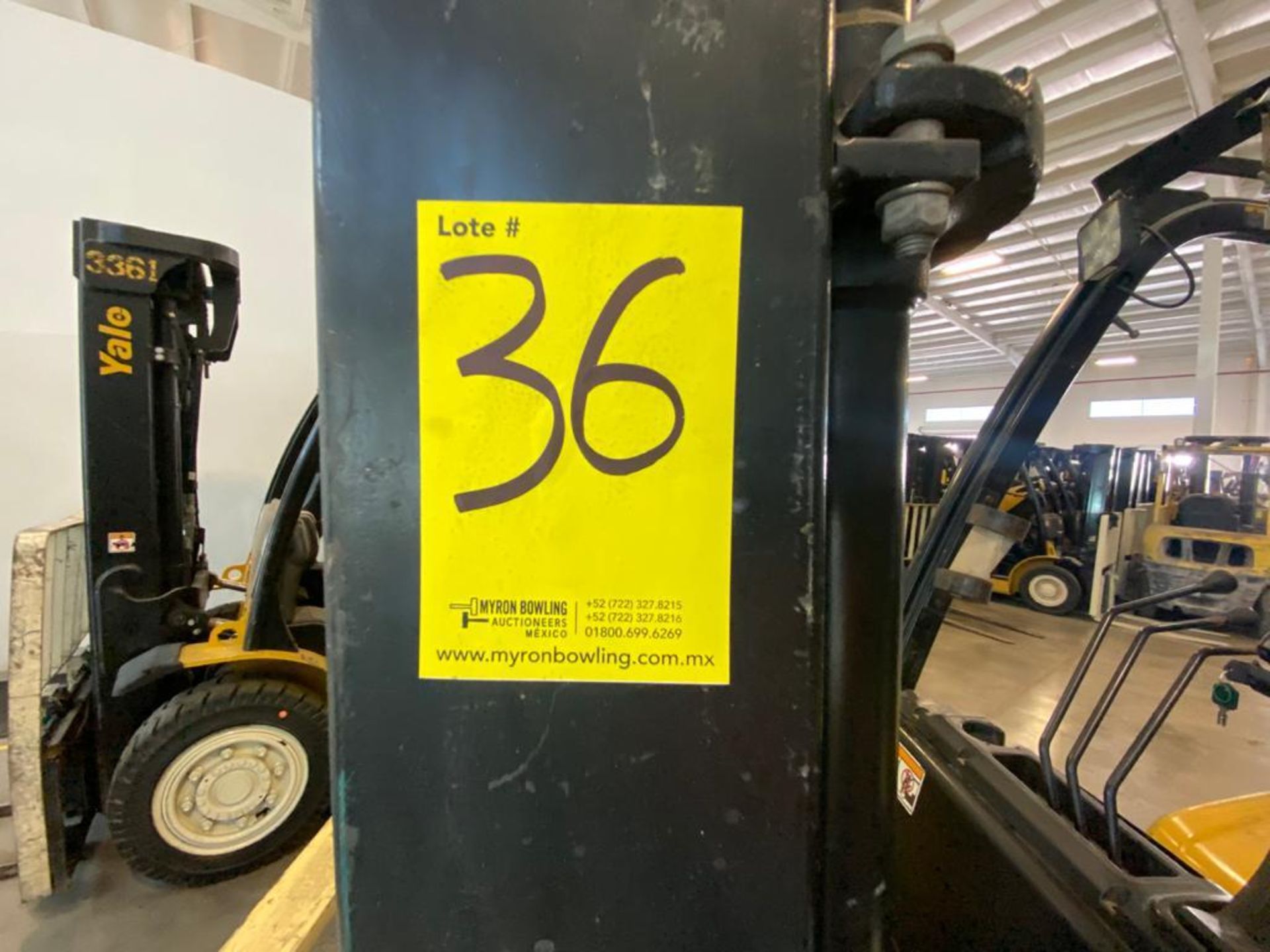 2013 YALE FORKLIFT, MODEL GP050VX, S/N B875V12084L - Image 21 of 21