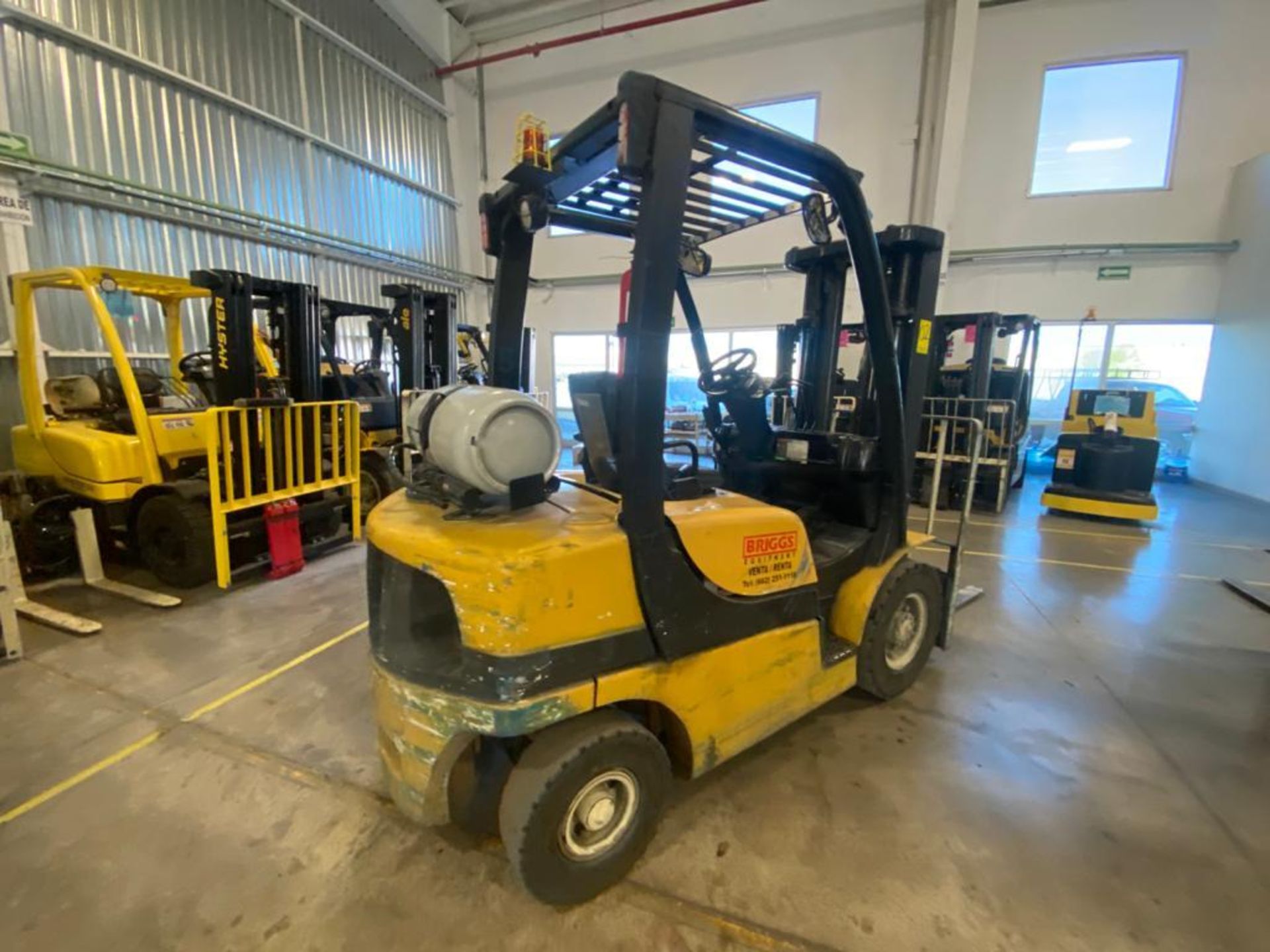 2014 YALE FORKLIFT, MODEL GLP050VXNVAE084, S/N C875V03246M - Image 7 of 31