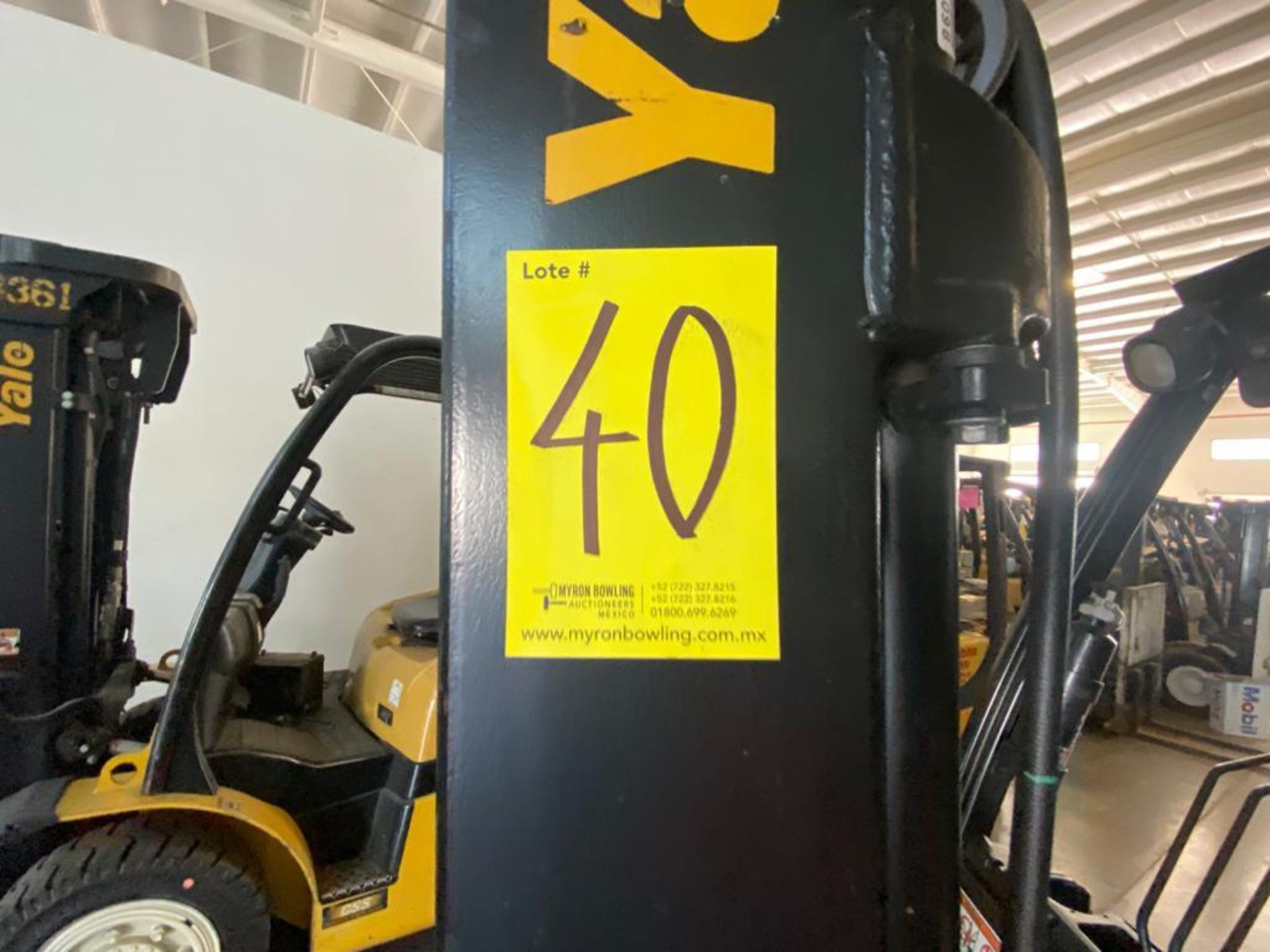 2016 YALE FORKLIFT, MODEL GP060VX, S/N D875V05152P - Image 21 of 21