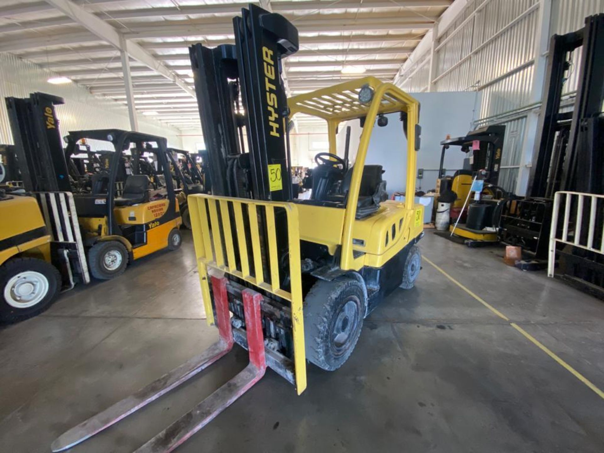 2014 HYSTER FORKLIFT, MODEL H70FT, S/N N177V03412M - Image 10 of 25