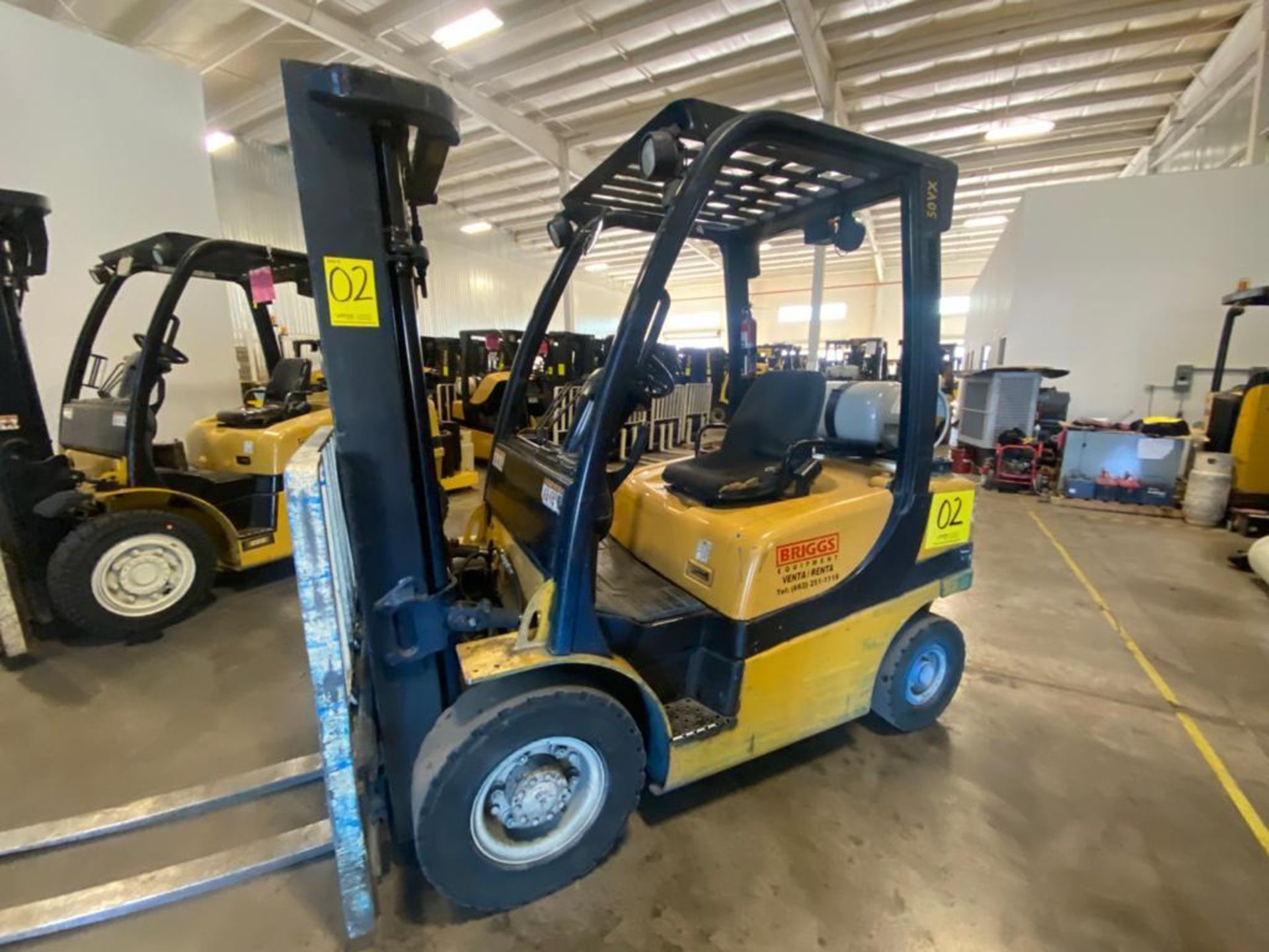 2014 YALE FORKLIFT, MODEL GLP050VXNVAE084, S/N C875V03246M - Image 15 of 31