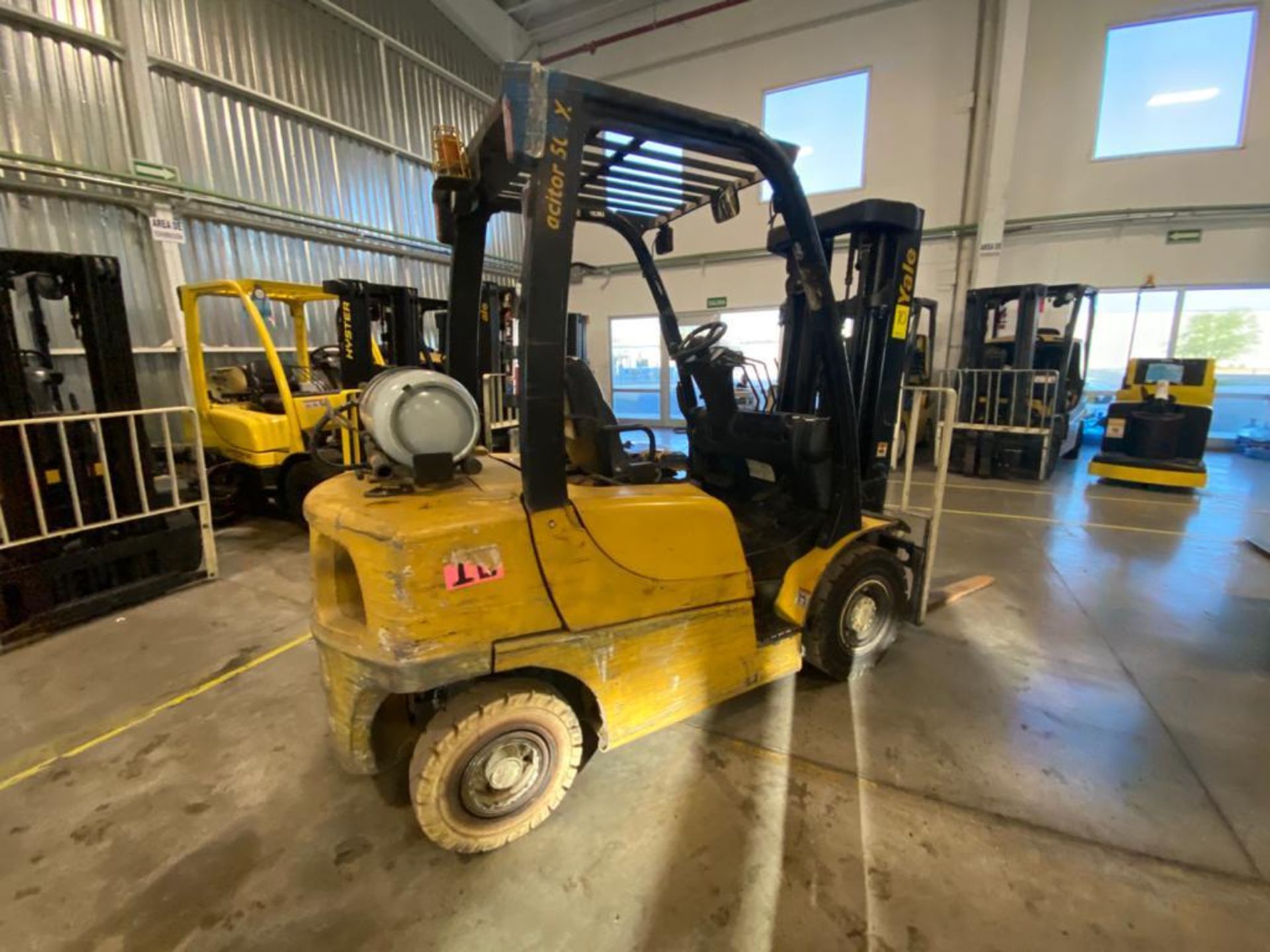 2013 YALE FORKLIFT, MODEL GP050VX, S/N B875V13259L - Image 7 of 24