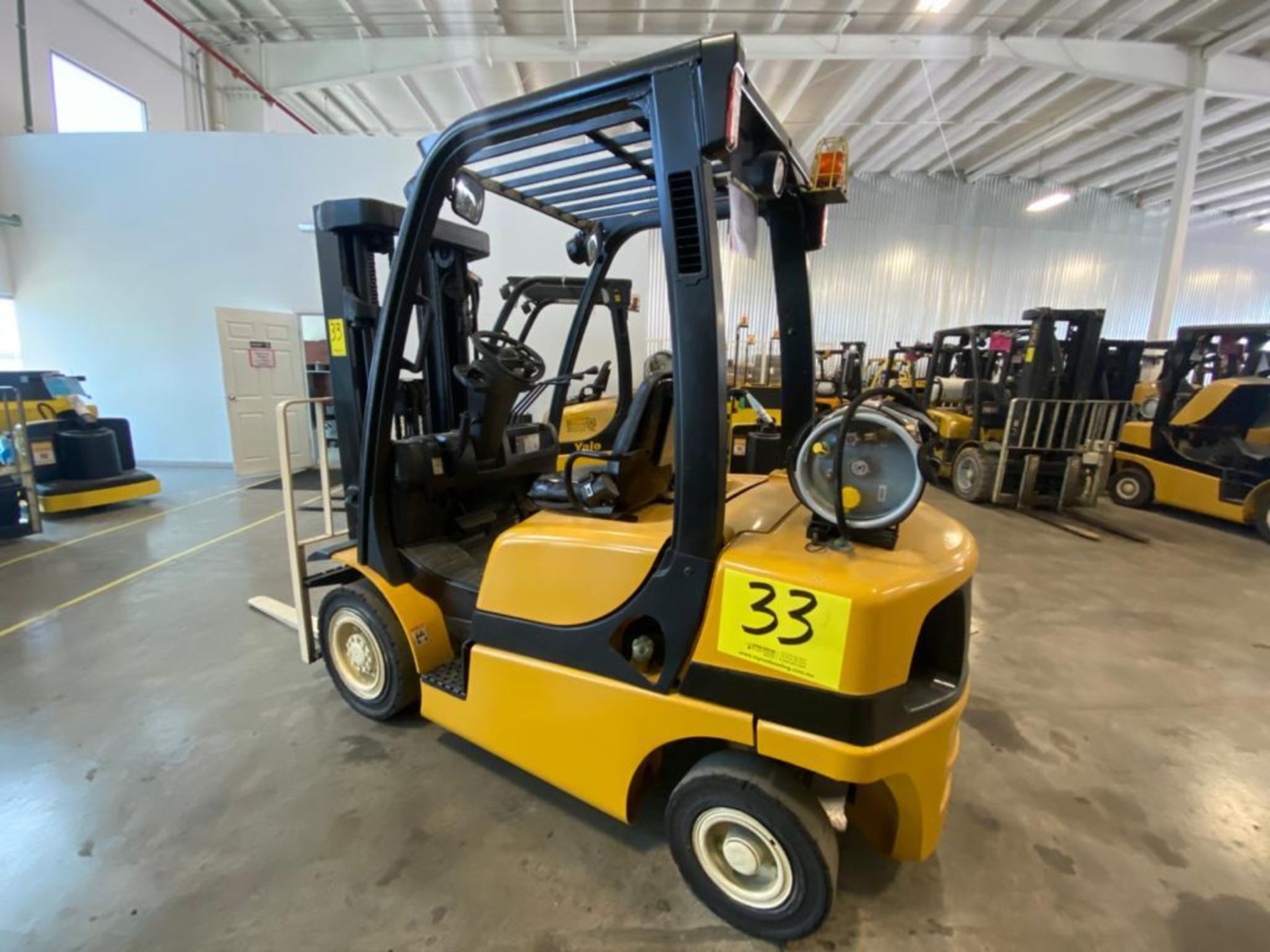 2014 YALE FORKLIFT, MODEL GP050VXNVAE084, S/N C875V02892M - Image 3 of 20