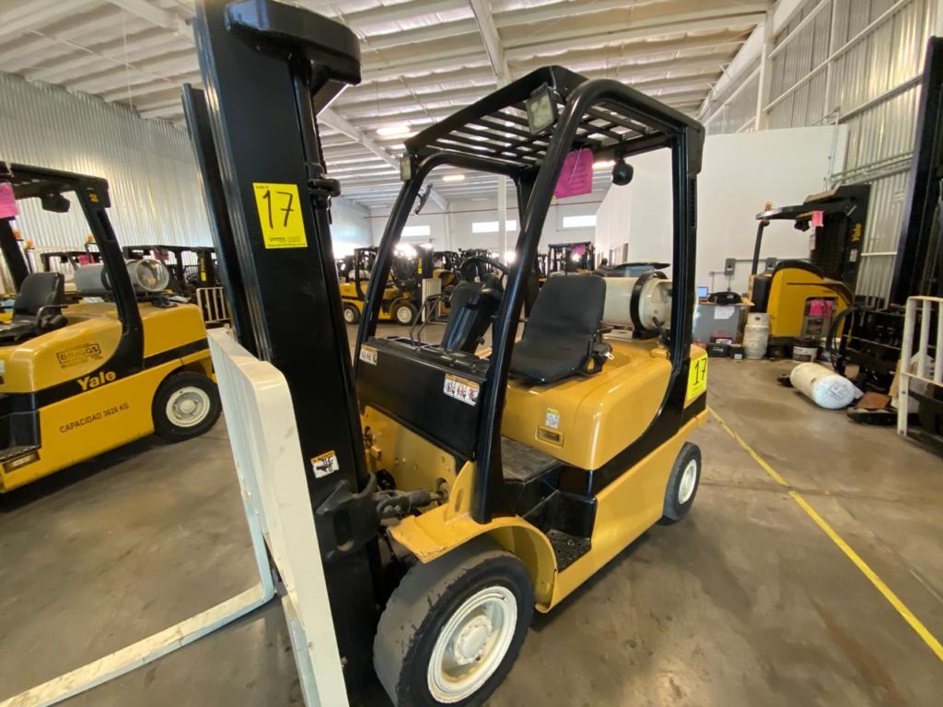 2012 YALE FORKLIFT, MODEL GLP040VXNVRE084, S/N B875V09086K