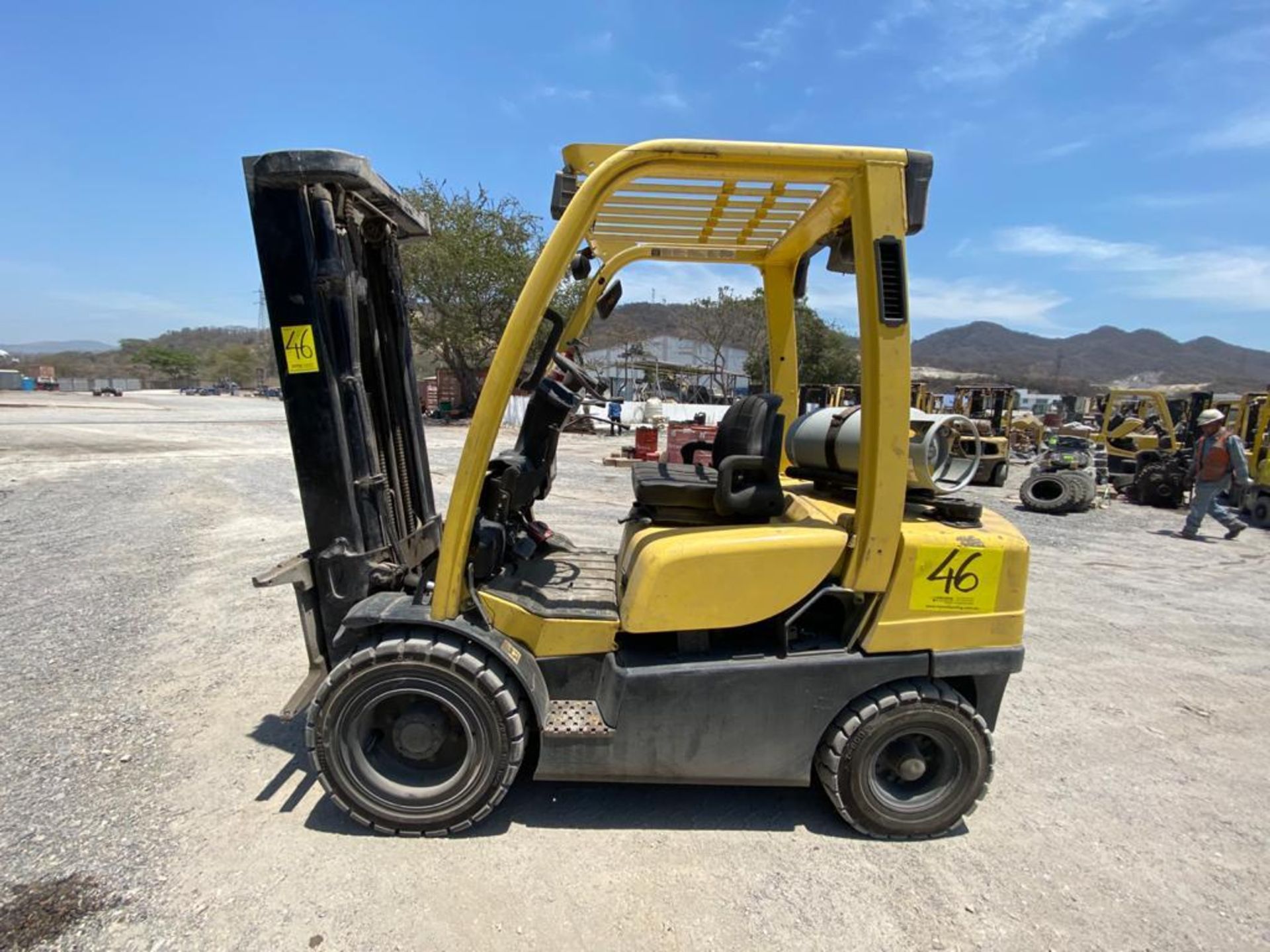 2012 HYSTER FORKLIFT, MODEL H60FT, S/N L177V10207K - Image 6 of 42