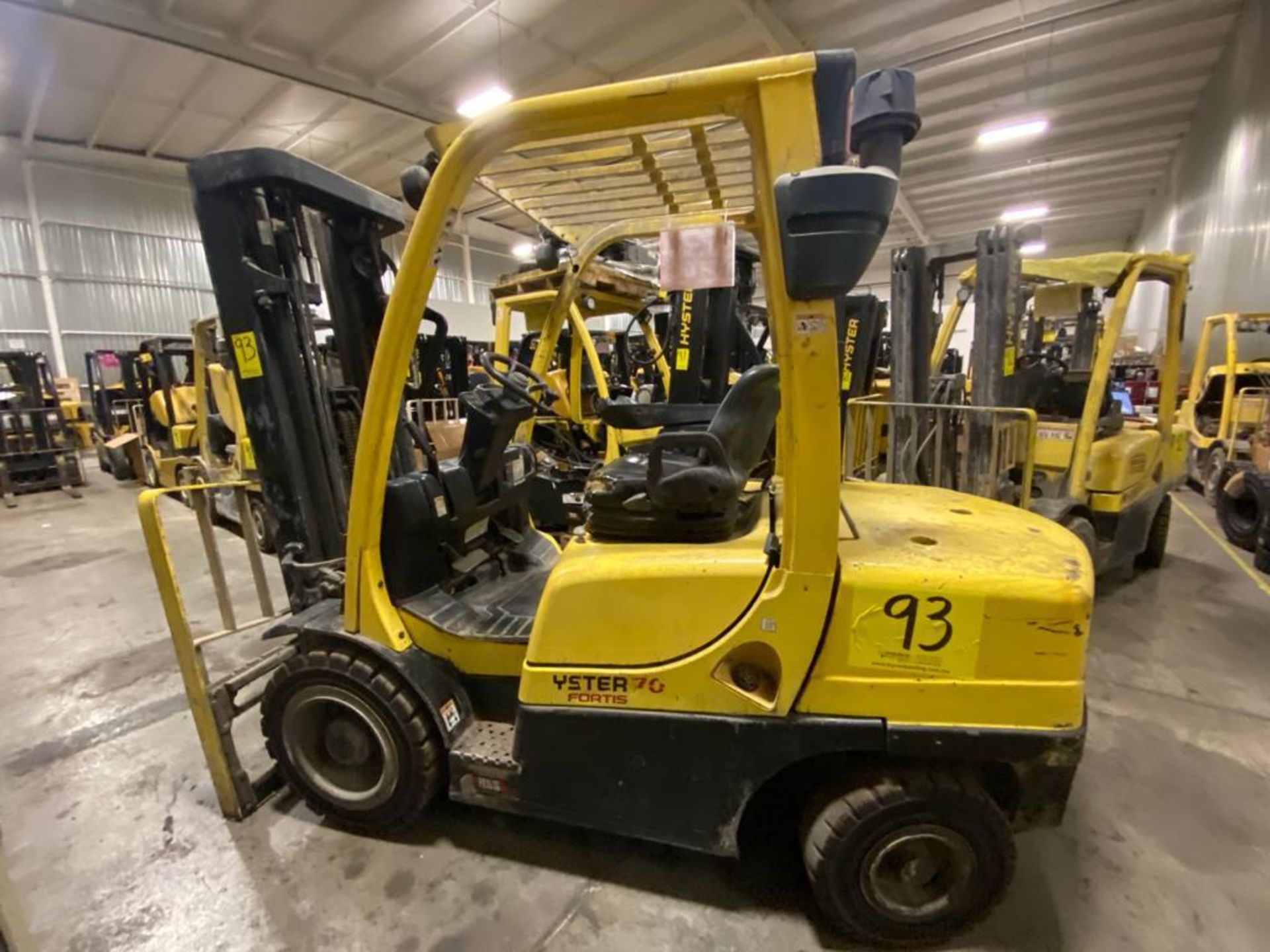 2014 HYSTER FORKLIFT, MODEL H70FT, S/N N177V03333M - Image 26 of 28