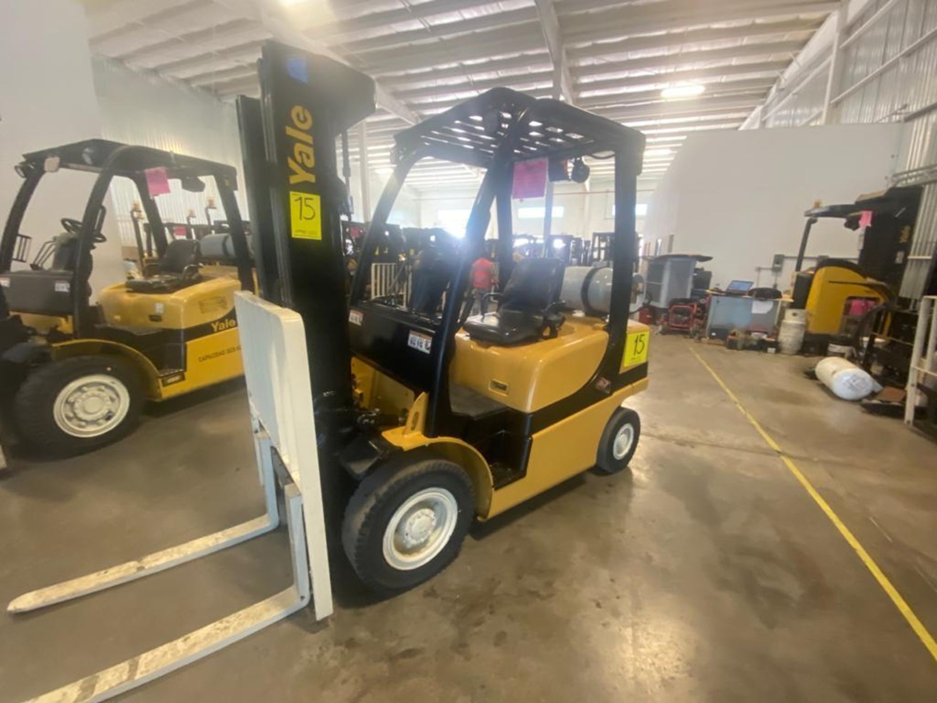 2014 YALE FORKLIFT, MODEL GP050VXNVAE084, S/N C875V02897M