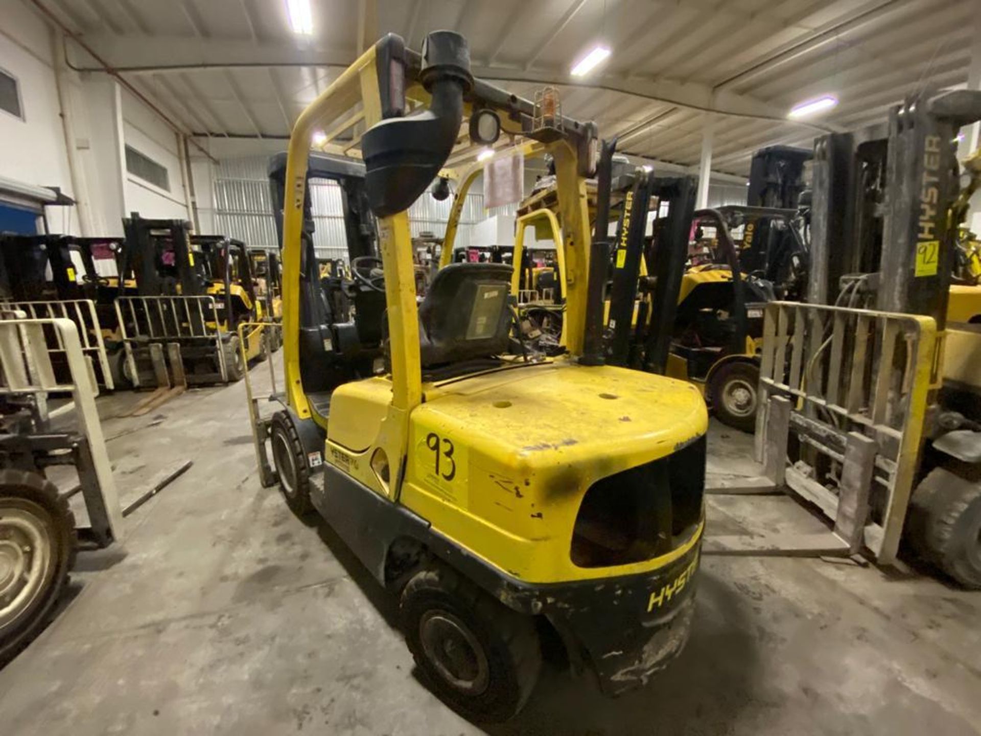 2014 HYSTER FORKLIFT, MODEL H70FT, S/N N177V03333M - Image 9 of 28