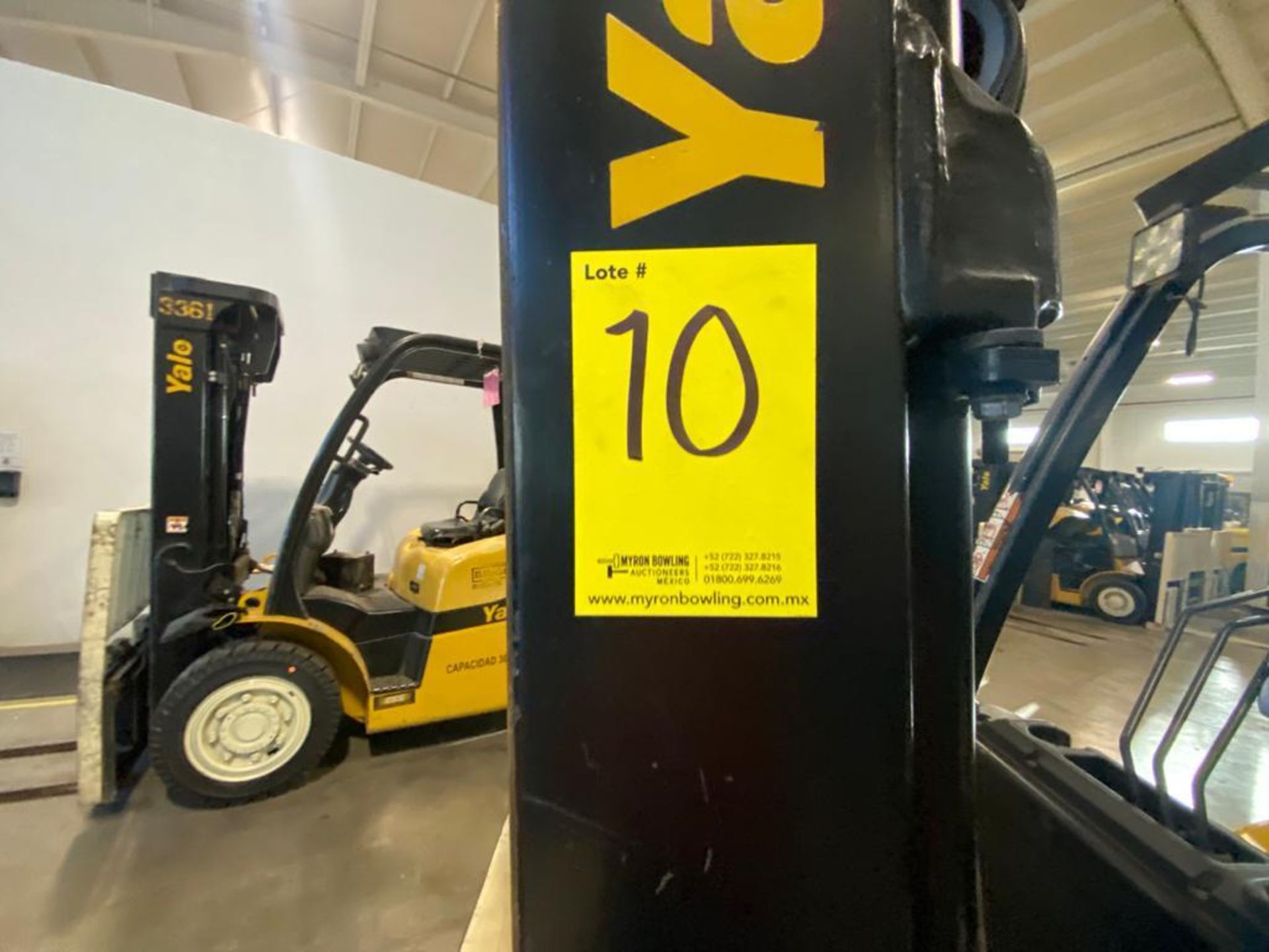 2013 YALE FORKLIFT, MODEL GP050VX, S/N B875V13259L - Image 24 of 24