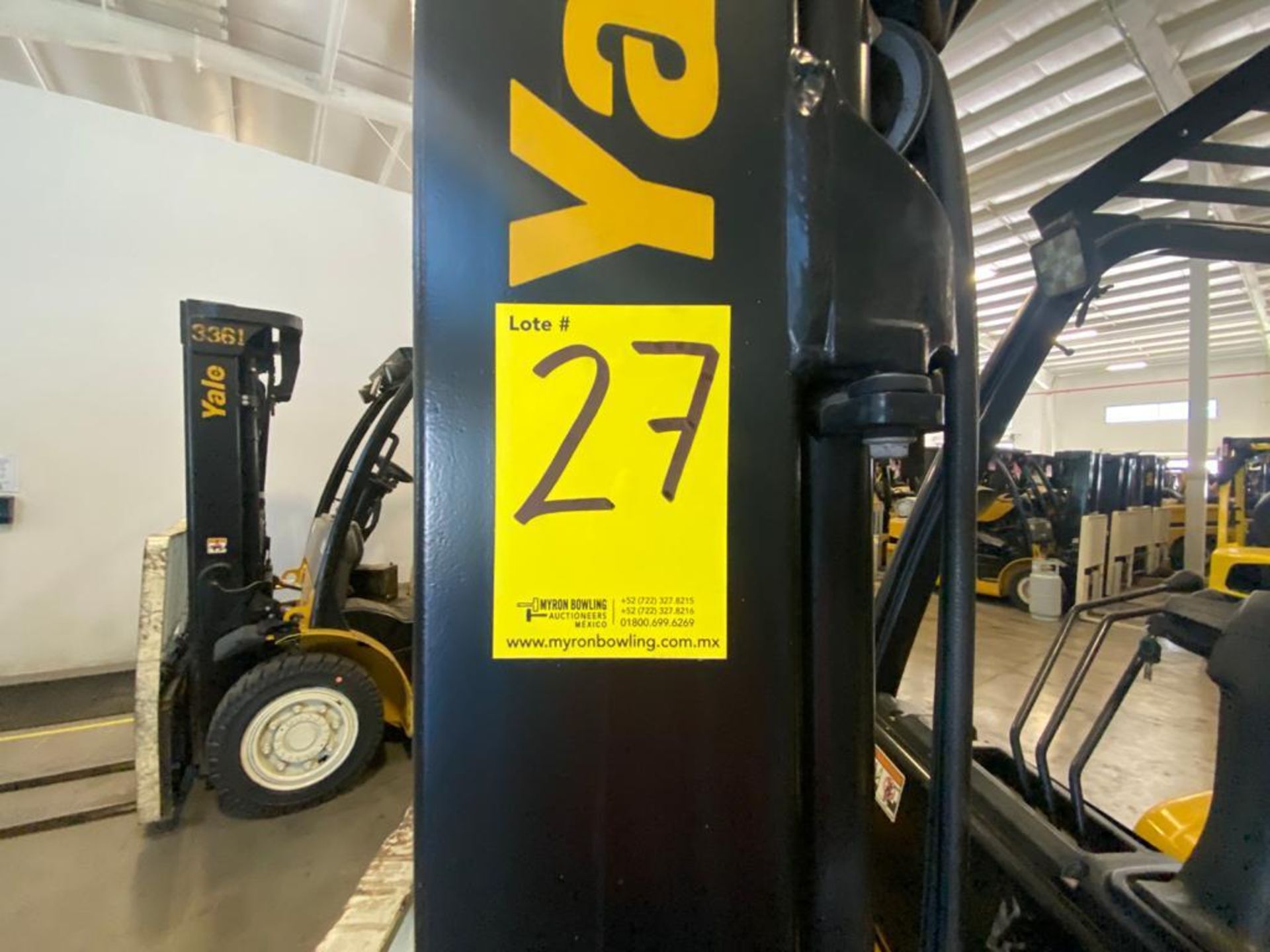 2014 YALE FORKLIFT, MODEL GP050VX, S/N B875V14865M - Image 26 of 26