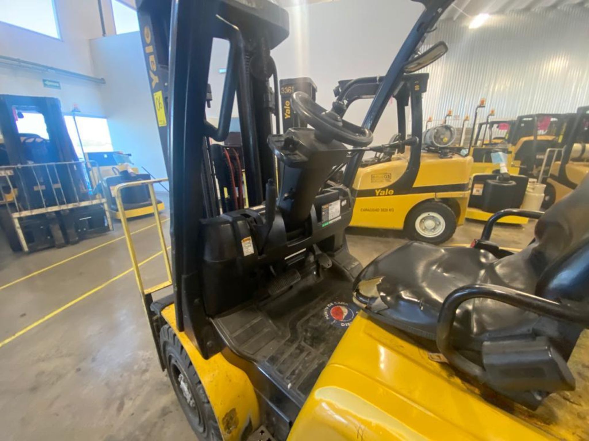 2014 YALE FORKLIFT, MODEL GP050VX, S/N B875V14445M - Image 30 of 33