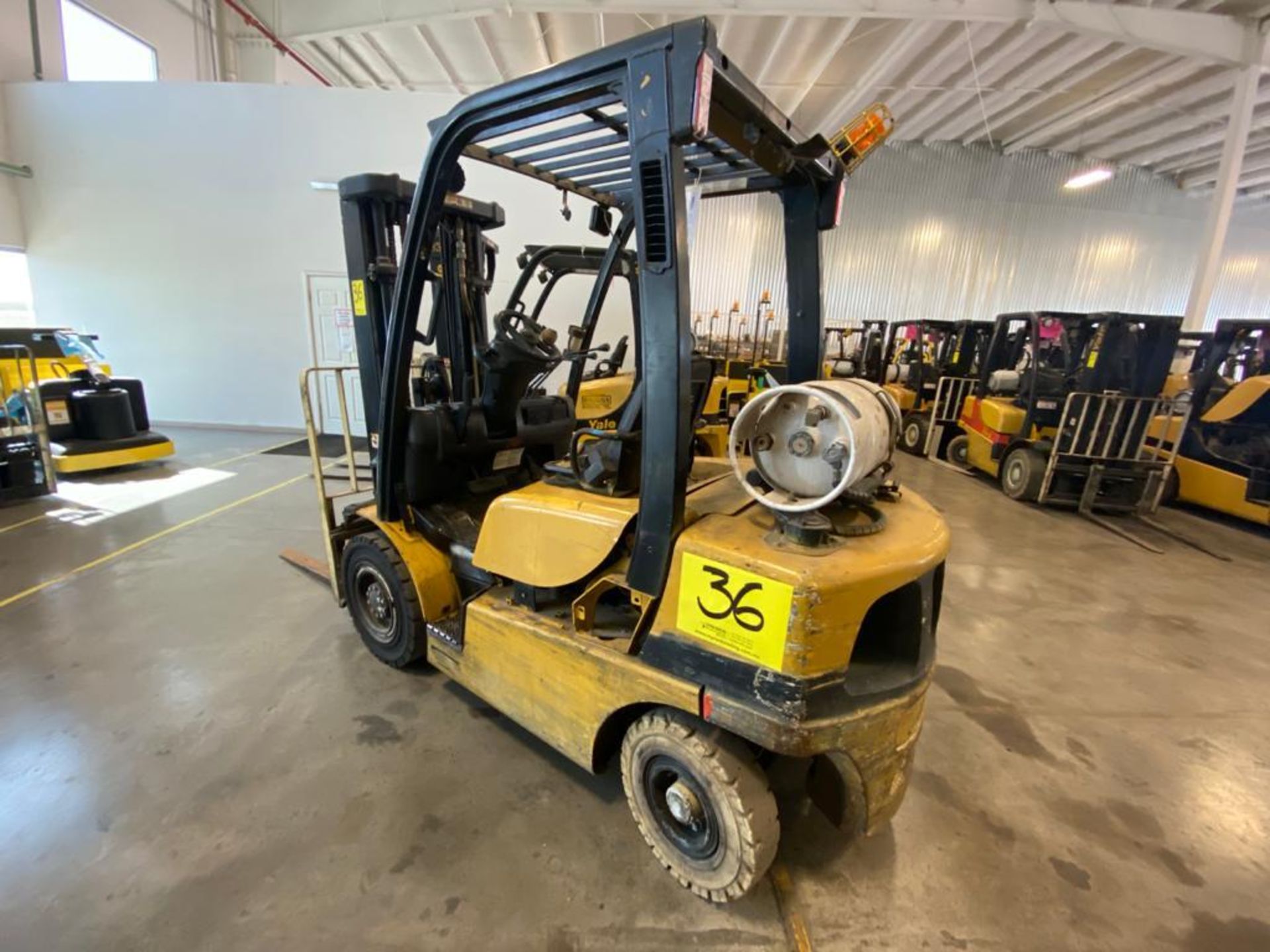 2013 YALE FORKLIFT, MODEL GP050VX, S/N B875V12084L - Image 3 of 21