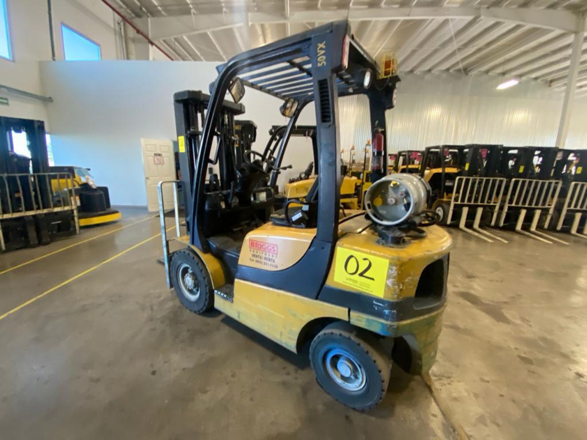 2014 YALE FORKLIFT, MODEL GLP050VXNVAE084, S/N C875V03246M - Image 3 of 31