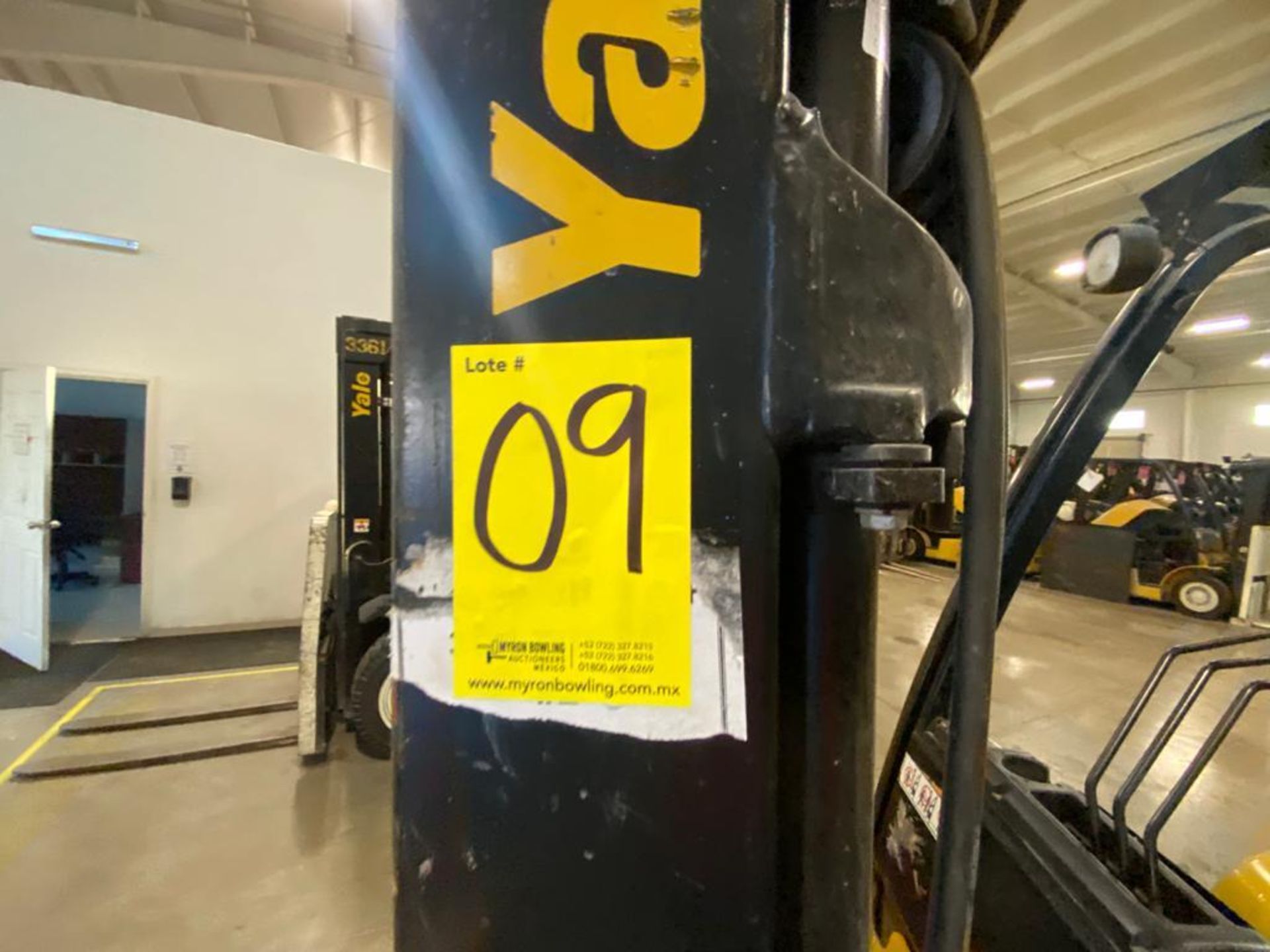 2014 YALE FORKLIFT, MODEL GP050VX, S/N B875V14817M - Image 23 of 24