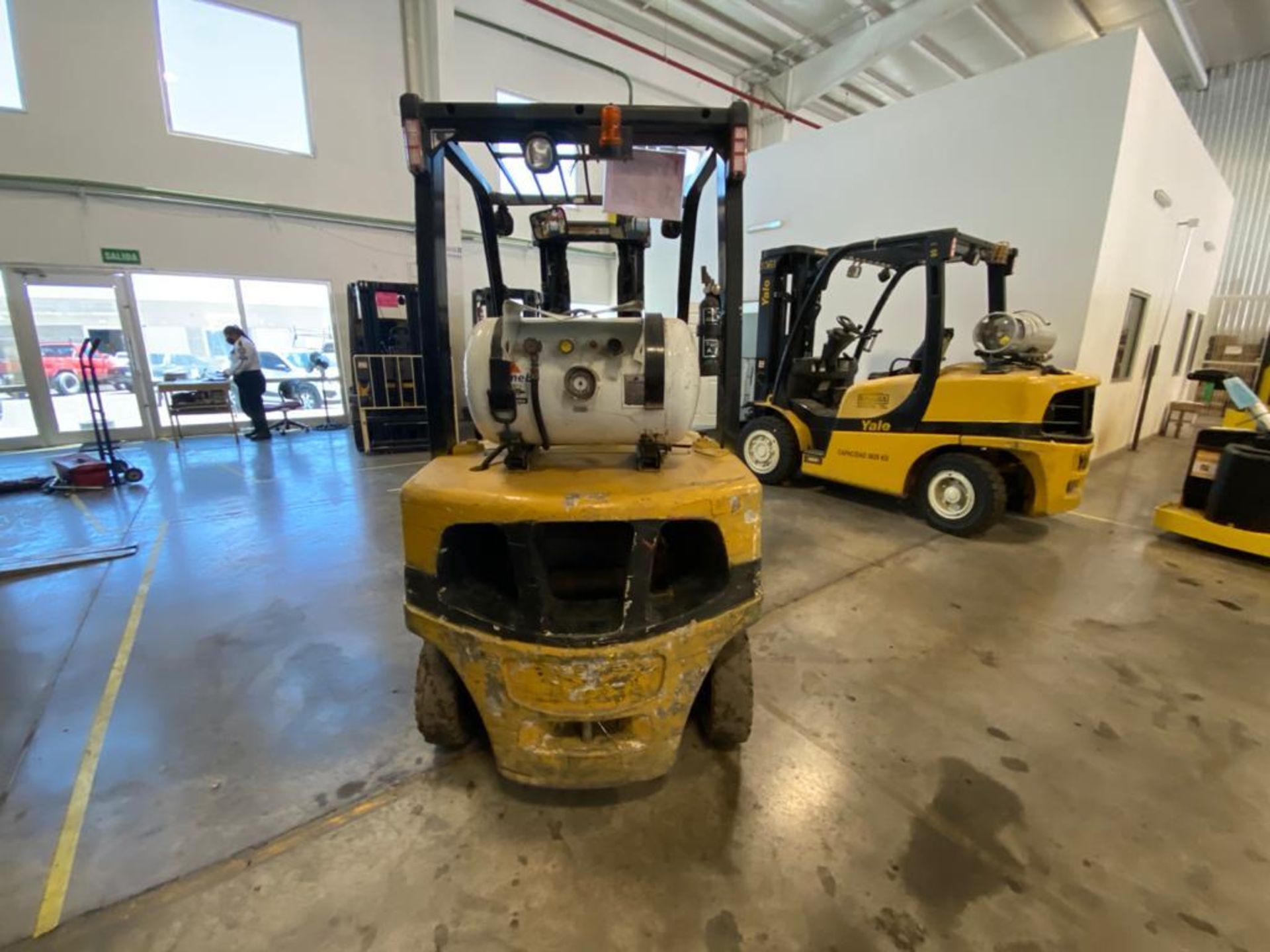 2014 YALE FORKLIFT, MODEL GP050VX, S/N B875V14615M - Image 5 of 22