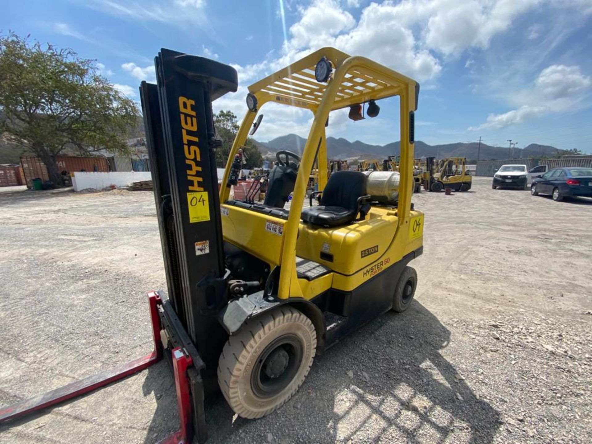 2011 HYSTER FORKLIFT, MODEL H50FT, S/N L177V07074J - Image 6 of 38