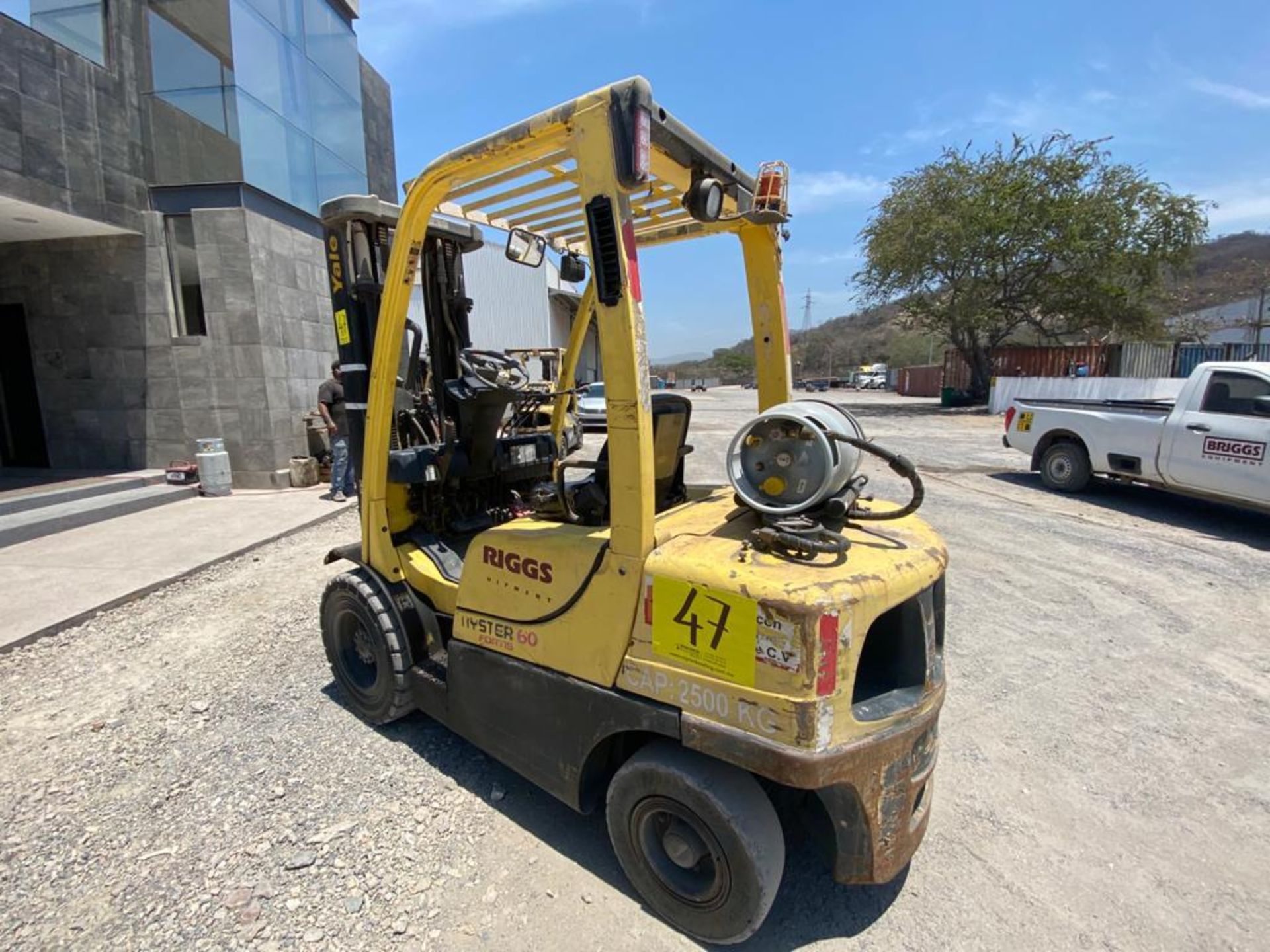 2012 HYSTER FORKLIFT, MODEL H60FT, S/N L177V10208K - Image 7 of 35