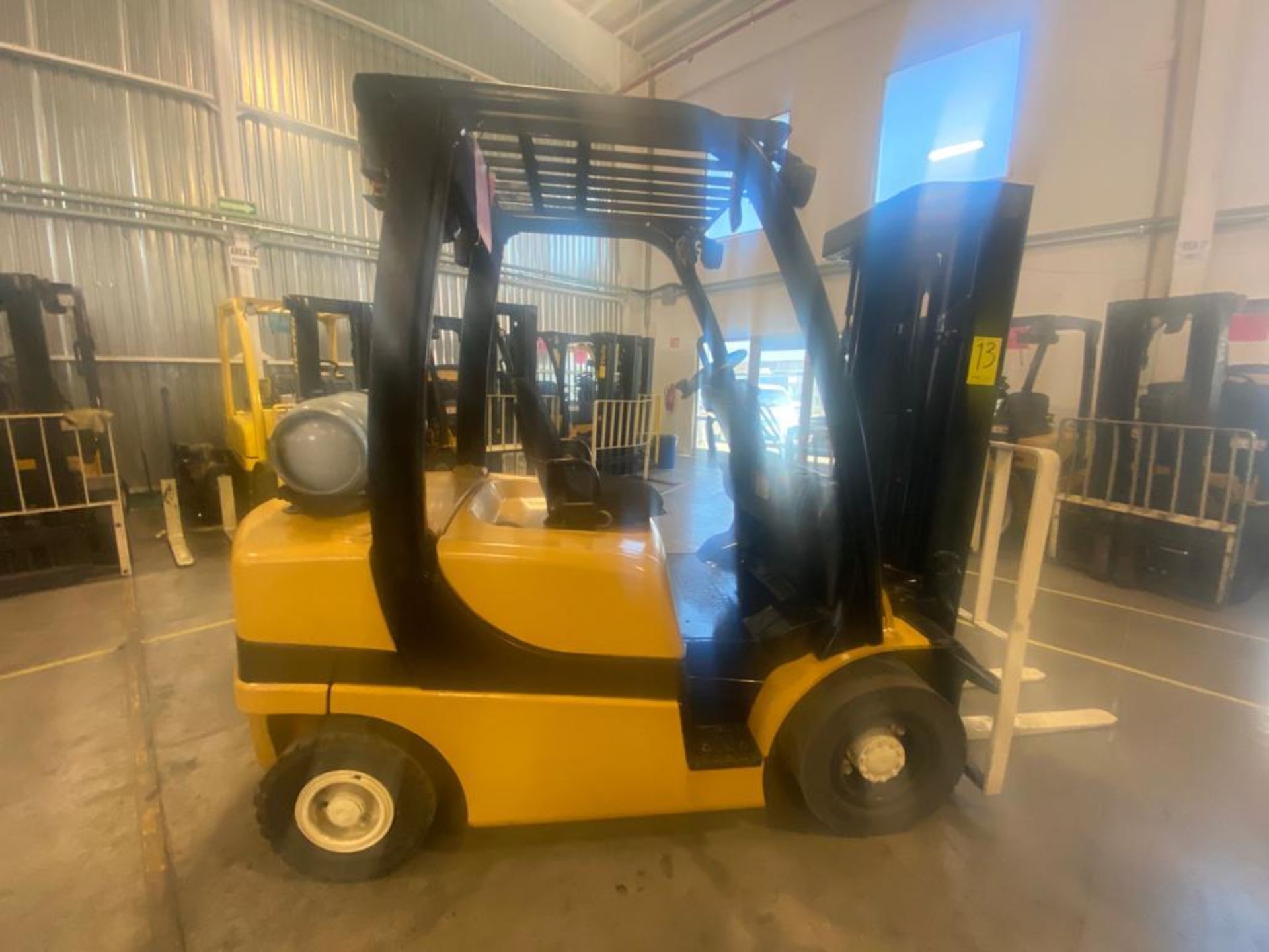 2014 YALE FORKLIFT, MODEL GLP050VXNVAE084, S/N C875V03244M - Image 7 of 30