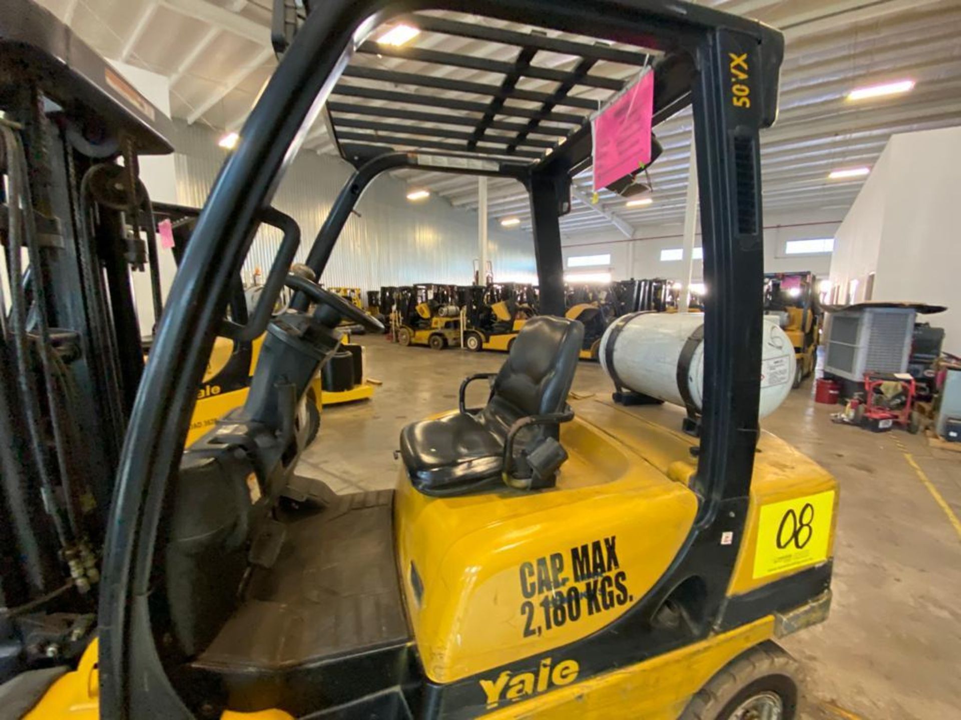 2014 YALE FORKLIFT, MODEL GP050VX, S/N B875V14851M - Image 11 of 24