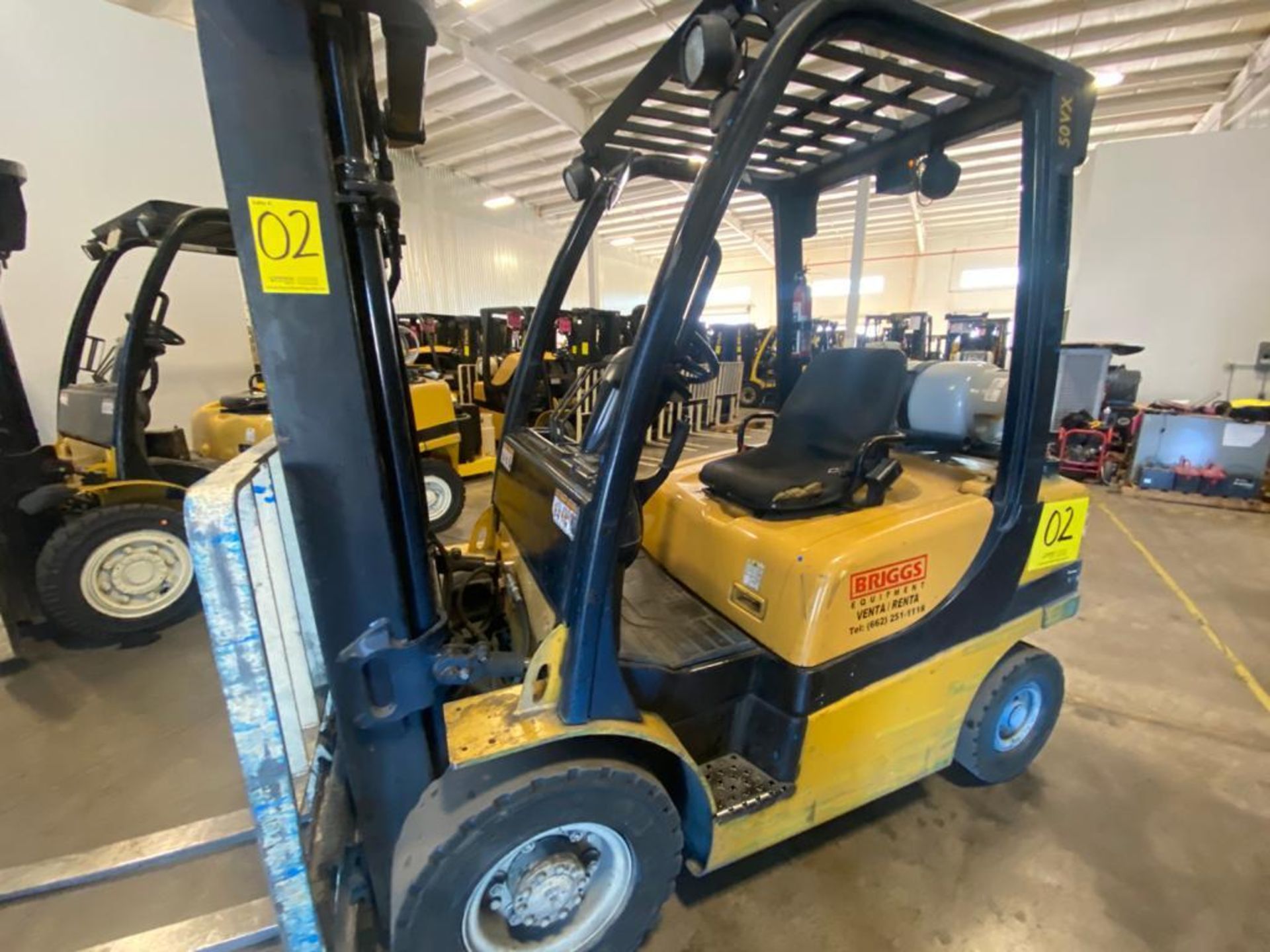 2014 YALE FORKLIFT, MODEL GLP050VXNVAE084, S/N C875V03246M - Image 29 of 31