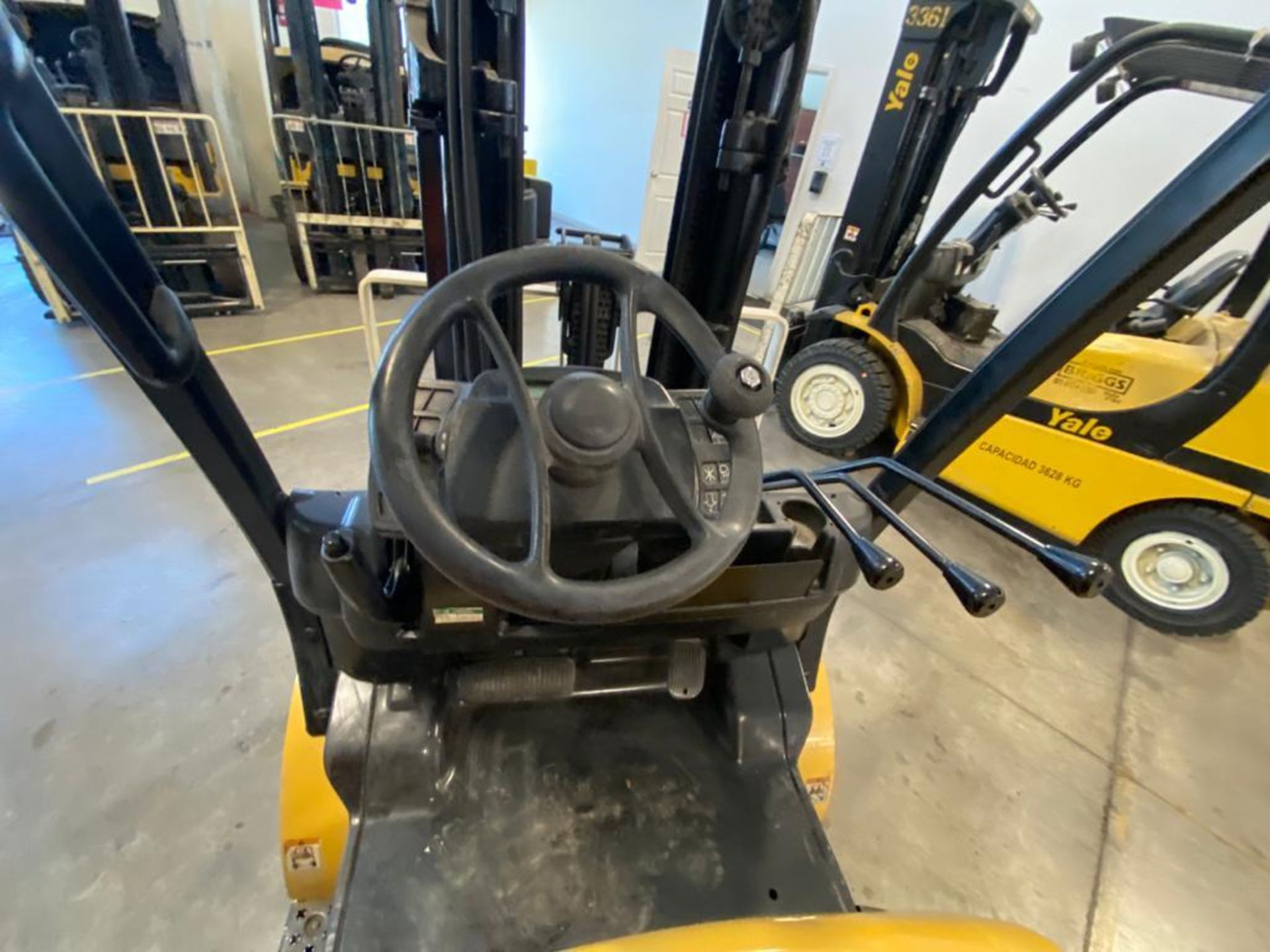 2014 YALE FORKLIFT, MODEL GLP050VXNVAE084, S/N C875V03247M - Image 20 of 25