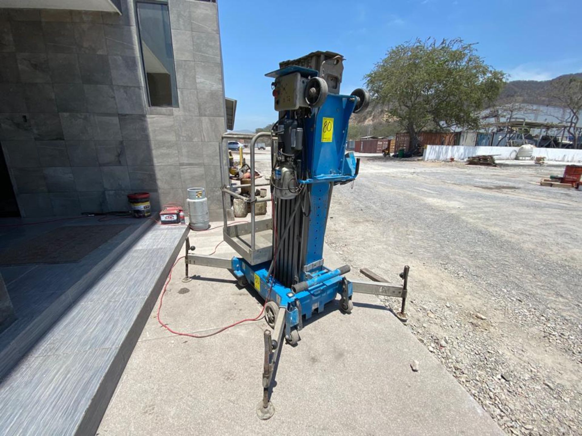 2010 GENIE 9' ELECTRIC LIFTING PLATFORM, MODEL AWP-30S, S/N AWP10-67666 - Image 24 of 29