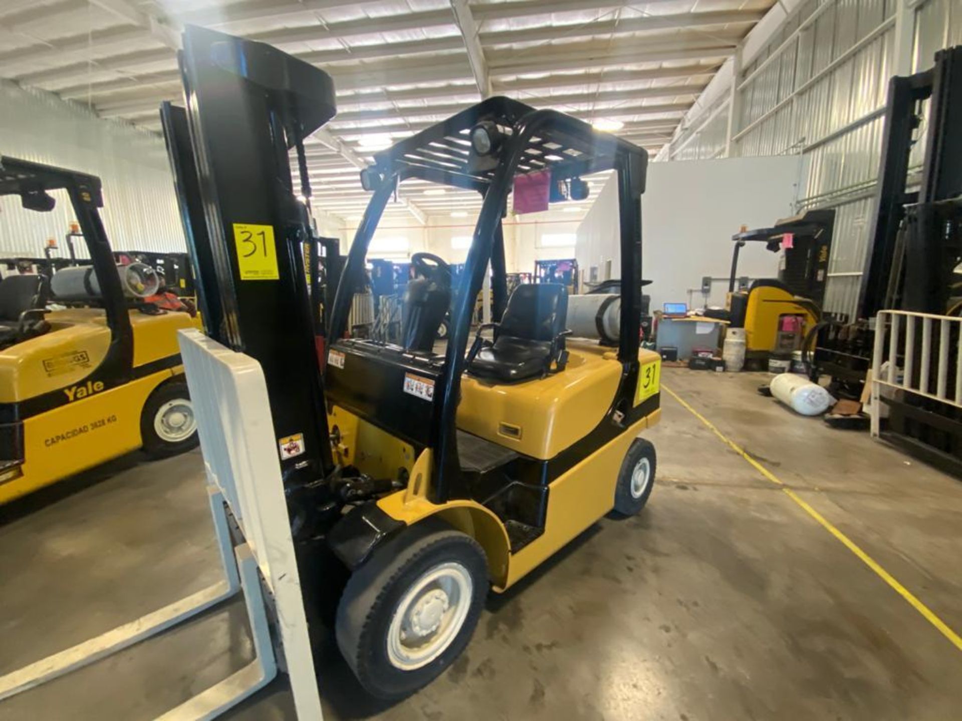 2014 YALE FORKLIFT, MODEL GP050VXNVAE084, S/N C875V02891M - Image 12 of 27