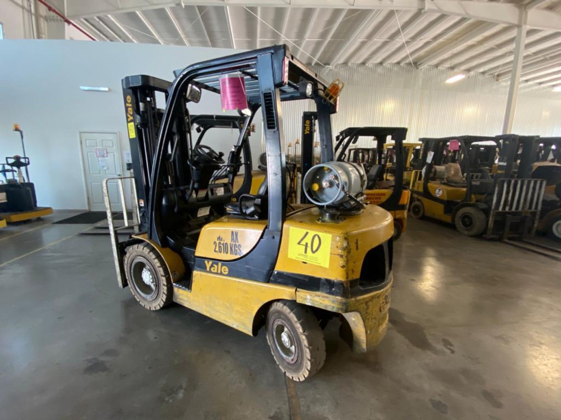 2016 YALE FORKLIFT, MODEL GP060VX, S/N D875V05152P - Image 4 of 21