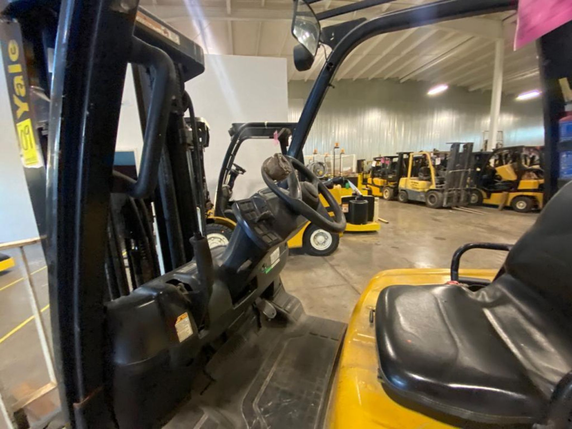 2014 YALE FORKLIFT, MODEL GP050VX, S/N B875V14817M - Image 13 of 24