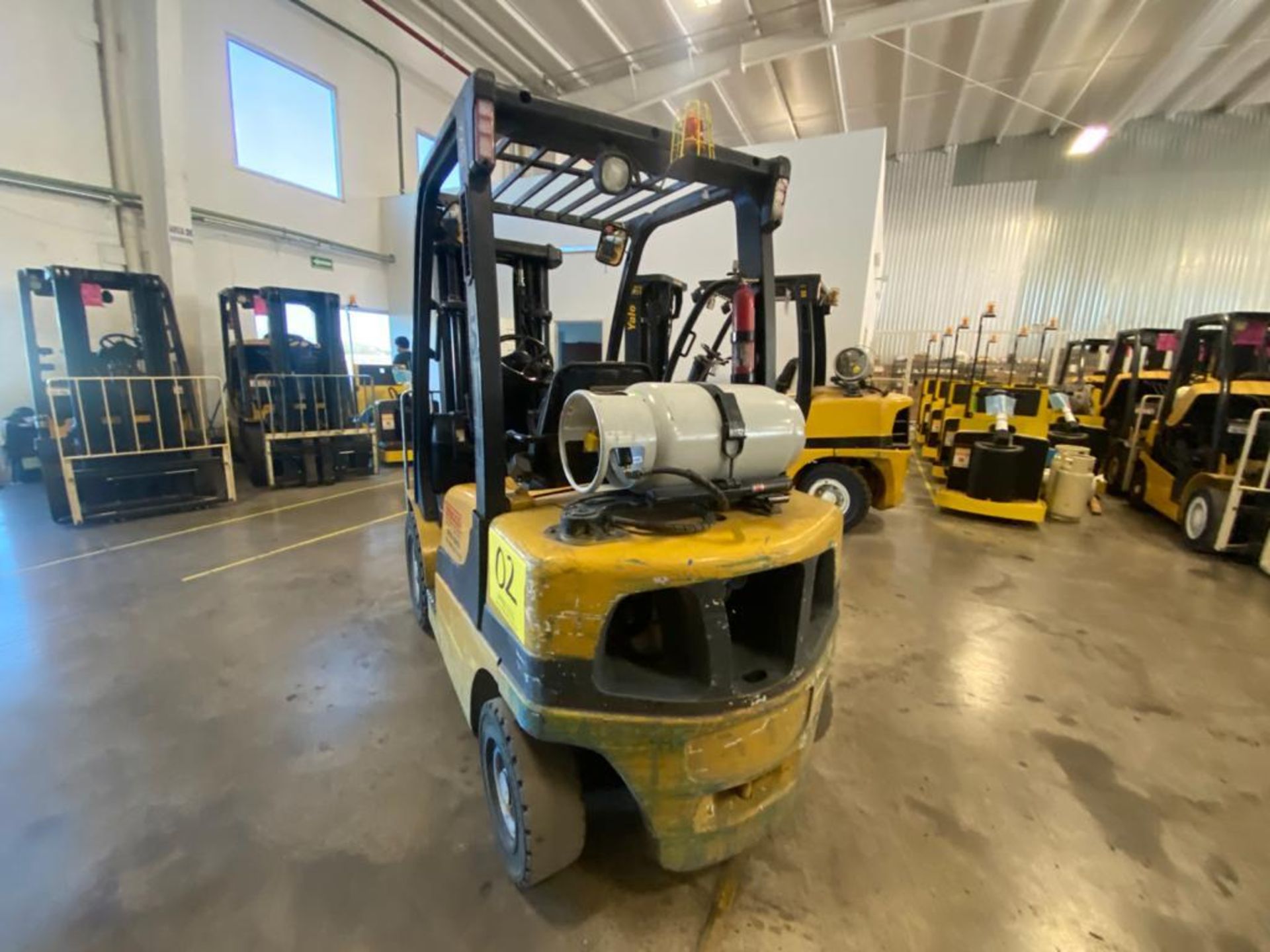 2014 YALE FORKLIFT, MODEL GLP050VXNVAE084, S/N C875V03246M - Image 4 of 31