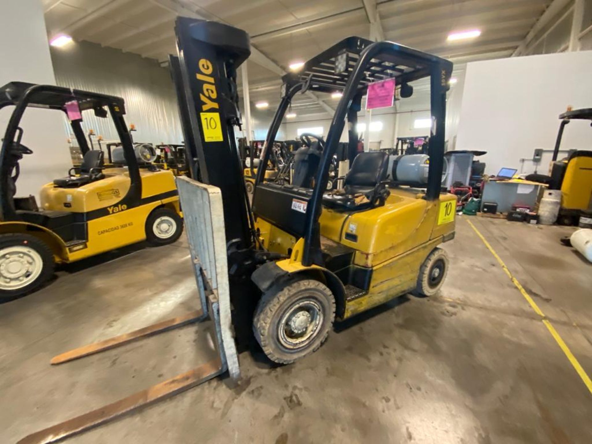 2013 YALE FORKLIFT, MODEL GP050VX, S/N B875V13259L - Image 2 of 24