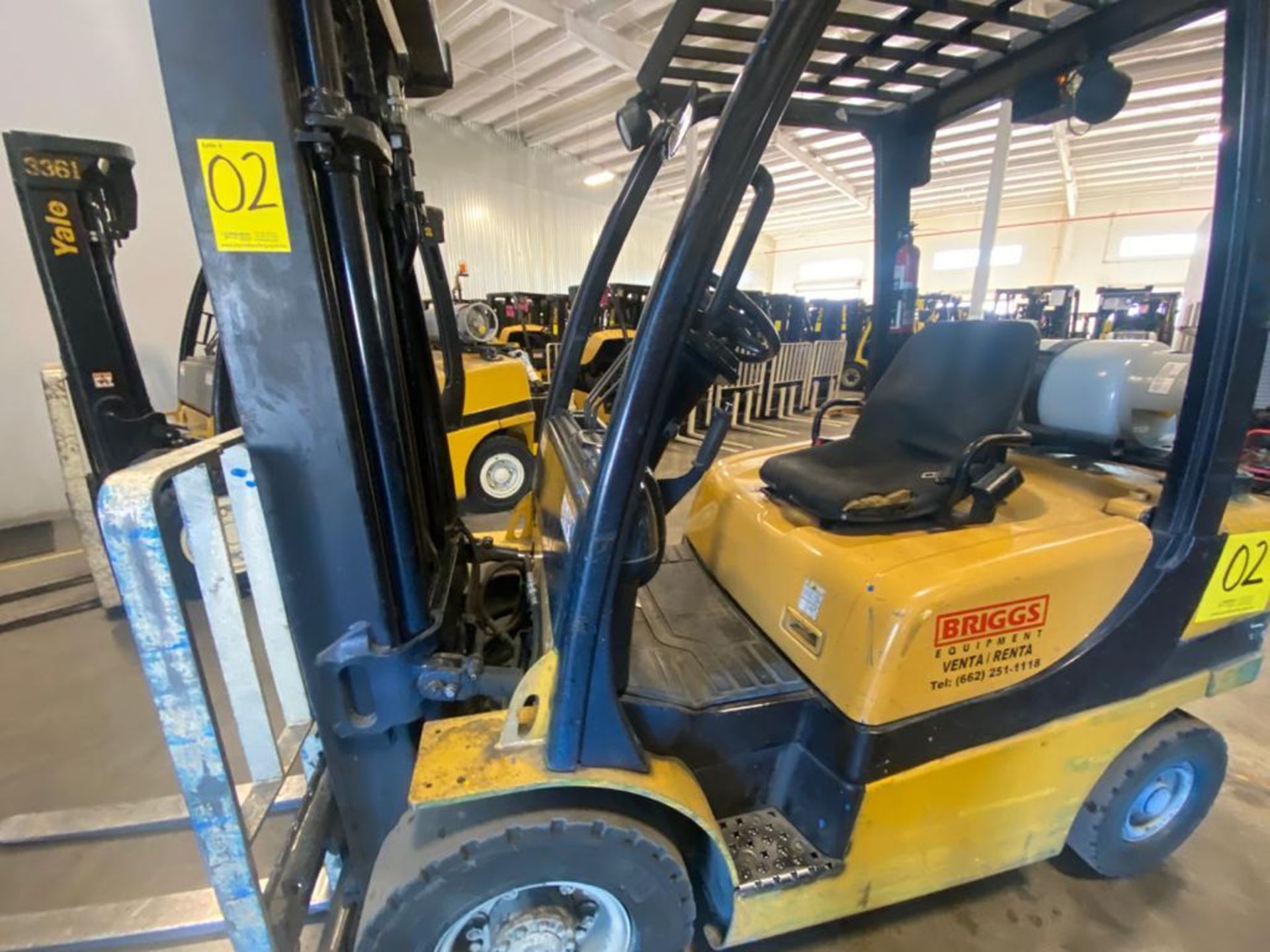 2014 YALE FORKLIFT, MODEL GLP050VXNVAE084, S/N C875V03246M - Image 28 of 31