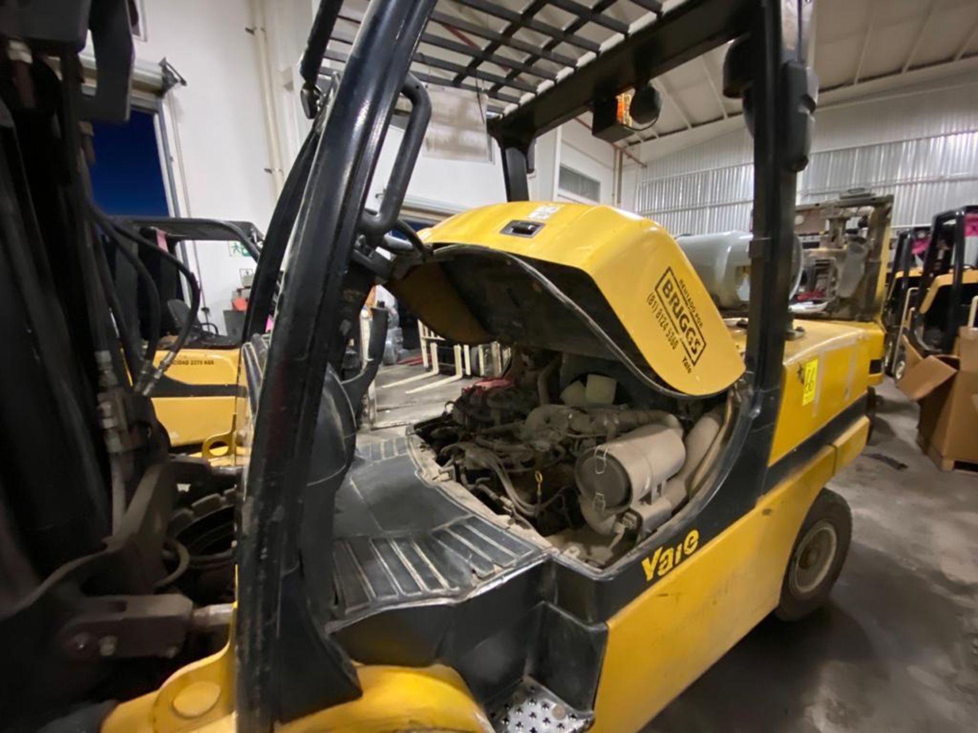 2010 YALE FORKLIFT, MODEL GP120VX, S/N G813V02280H - Image 30 of 38