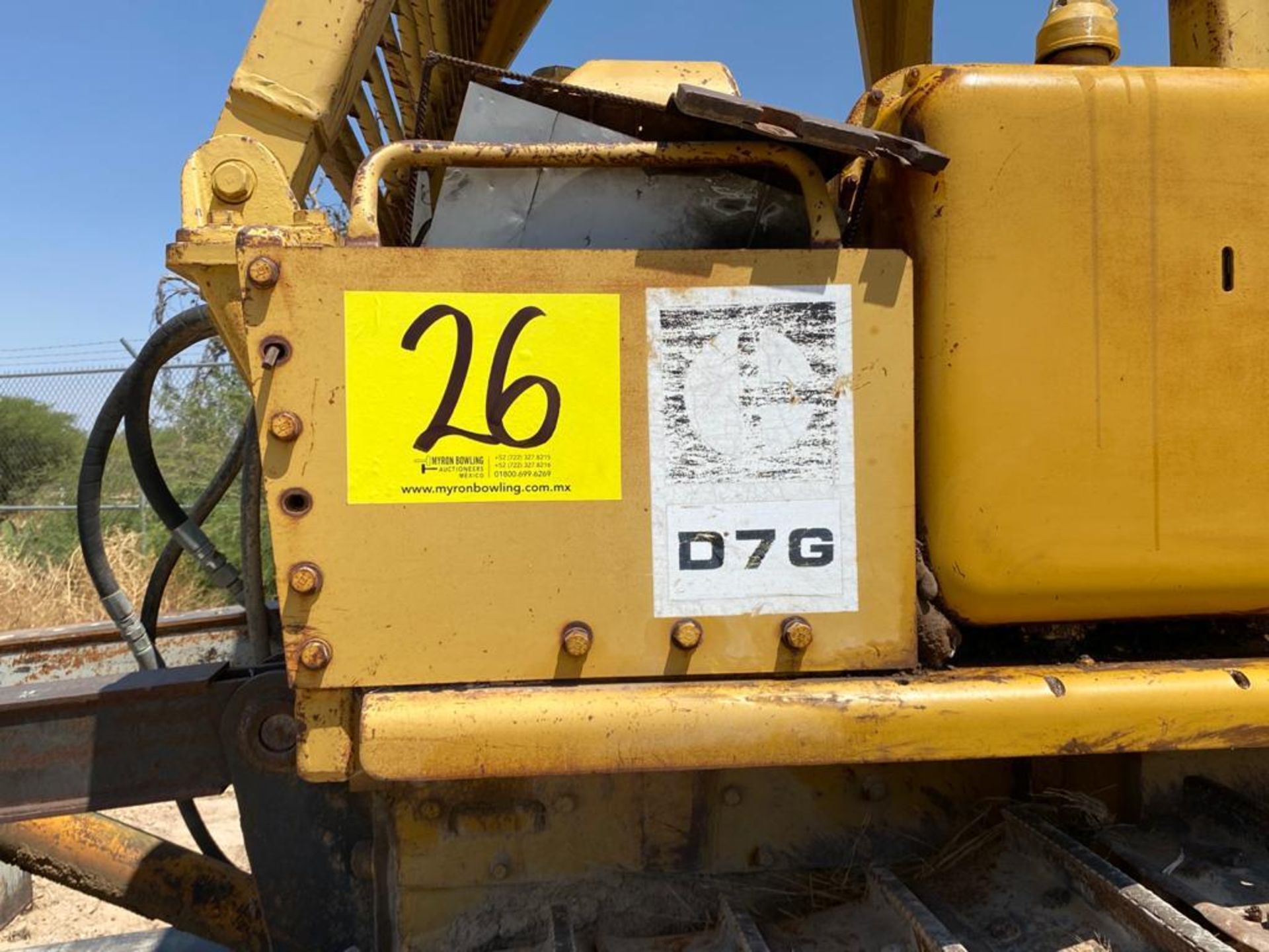 Caterpillar D7G Bulldozer, Serial number 92V5897, Diesel motor , Motor number 3306 - Image 43 of 48