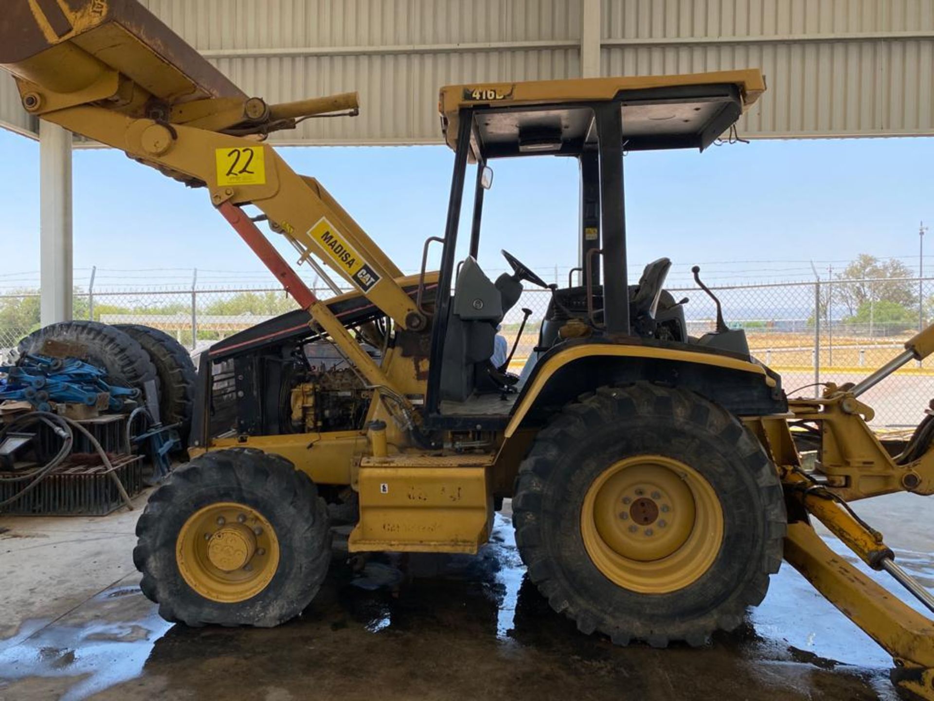 Caterpillar 416D Loader Backhoe, Serial number CAT0416DVBFP16129, Motor number 3054C - Image 8 of 58