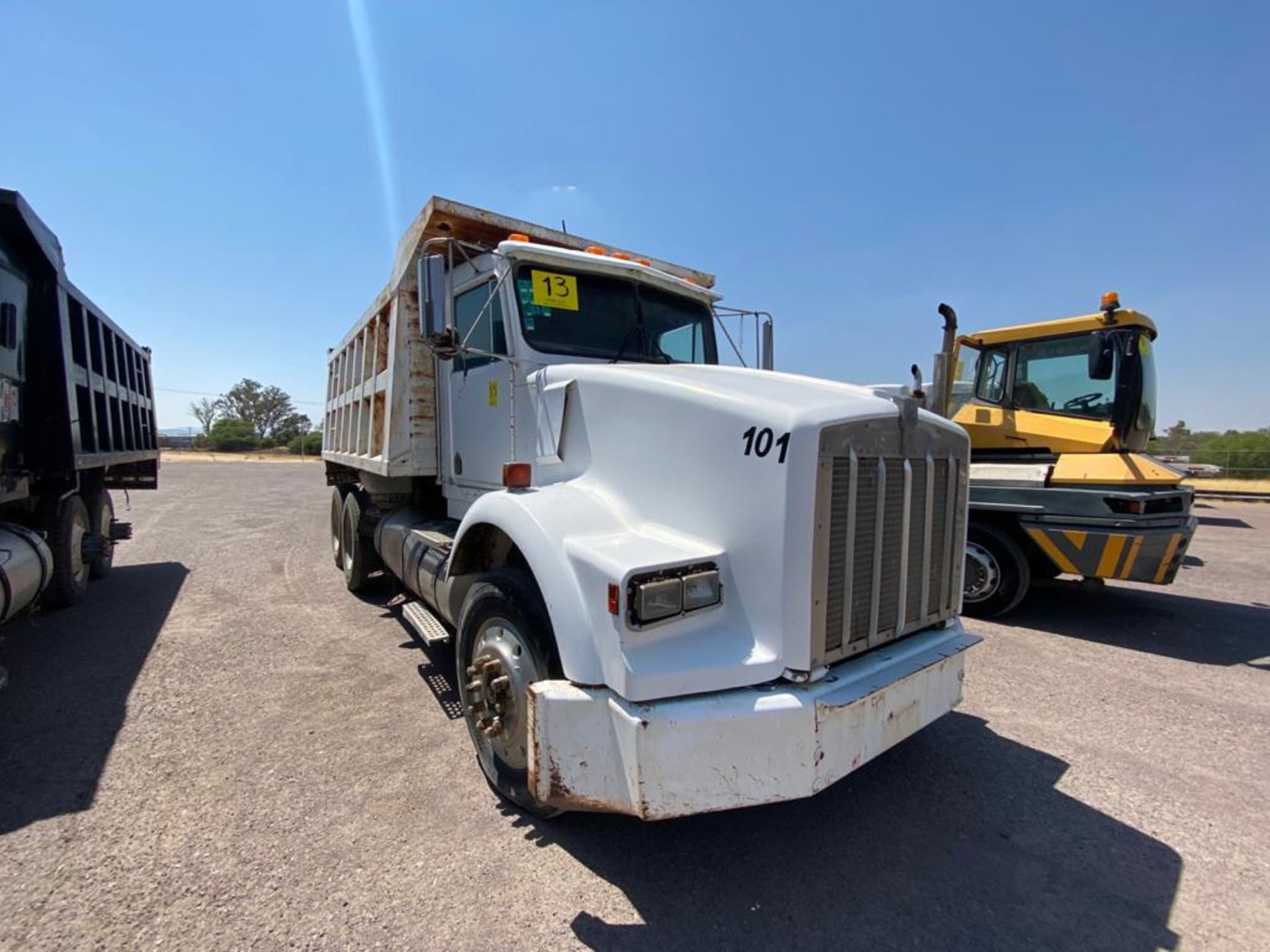 1982 Kenworth Dump Truck, standard transmission of 16 speeds